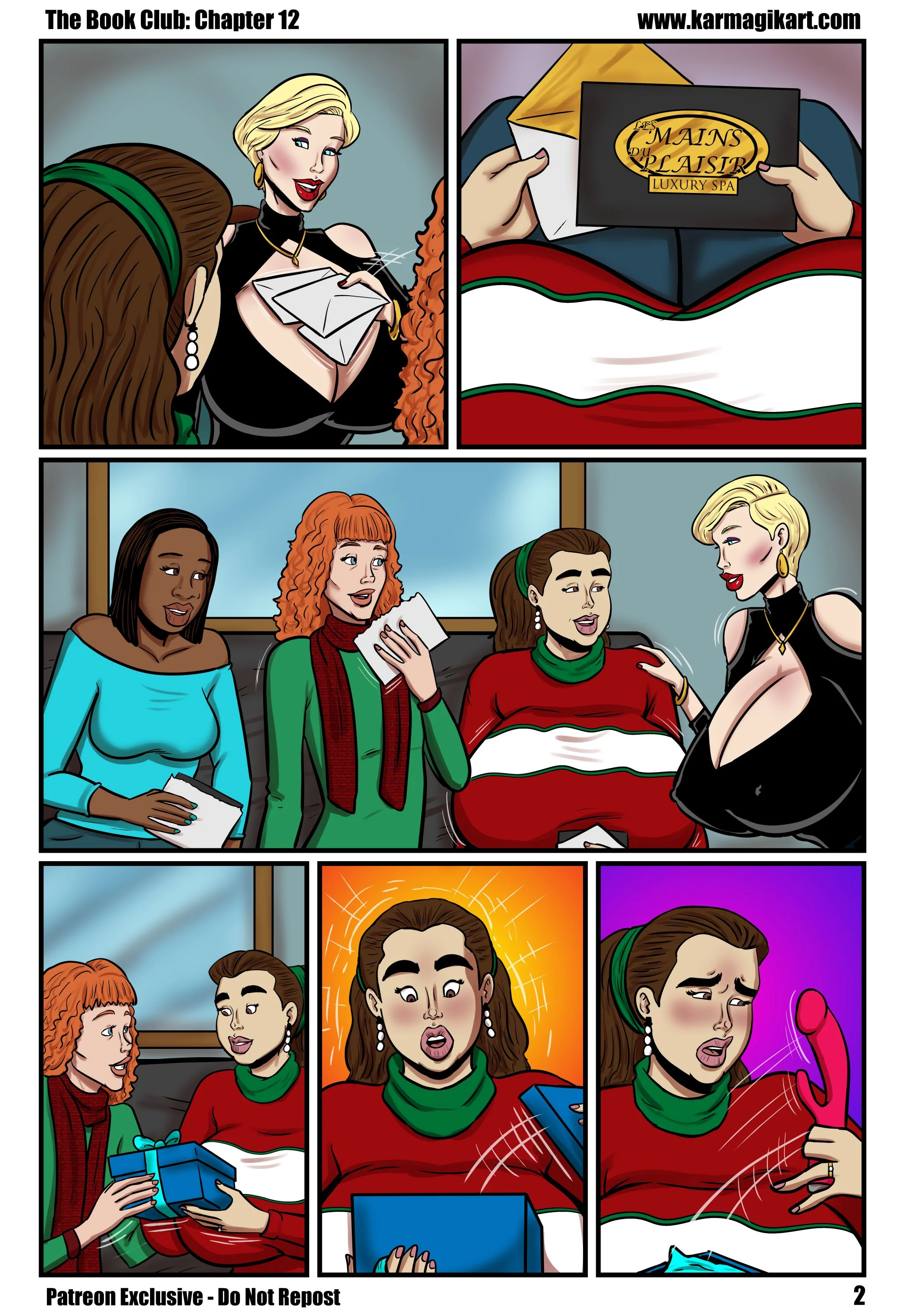 The Book Club [Karmagik], 12.5 . The Book Club - Textless - Chapter 12, page 3 of 49