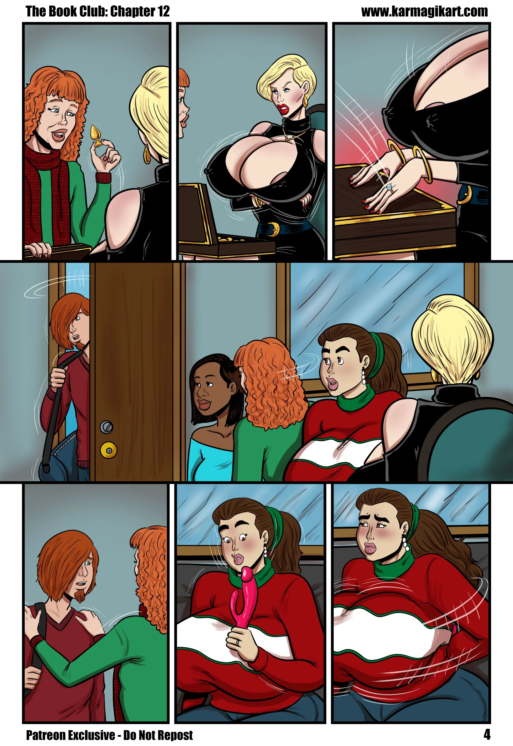 The Book Club [Karmagik], 12.5 . The Book Club - Textless - Chapter 12, page 5 of 49