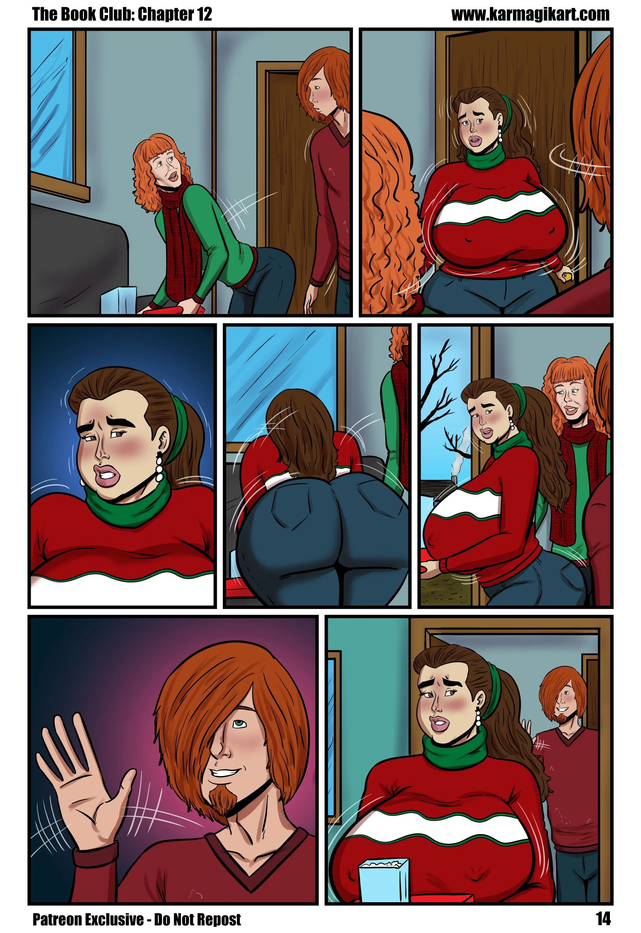 The Book Club [Karmagik], 12.5 . The Book Club - Textless - Ch.012, page 15 of 49