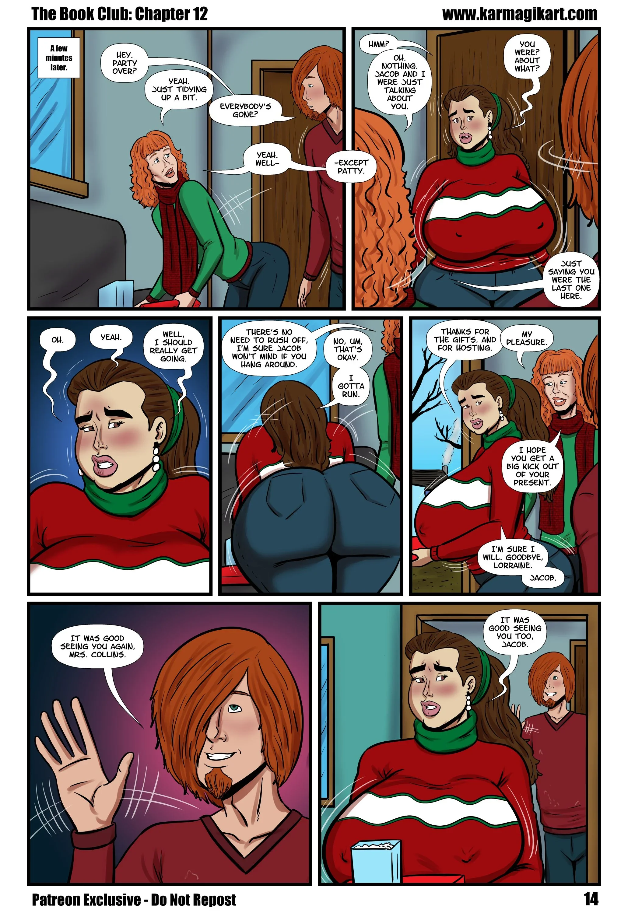 The Book Club [Karmagik], 12 . The Book Club - Ch.012, page 18 of 52