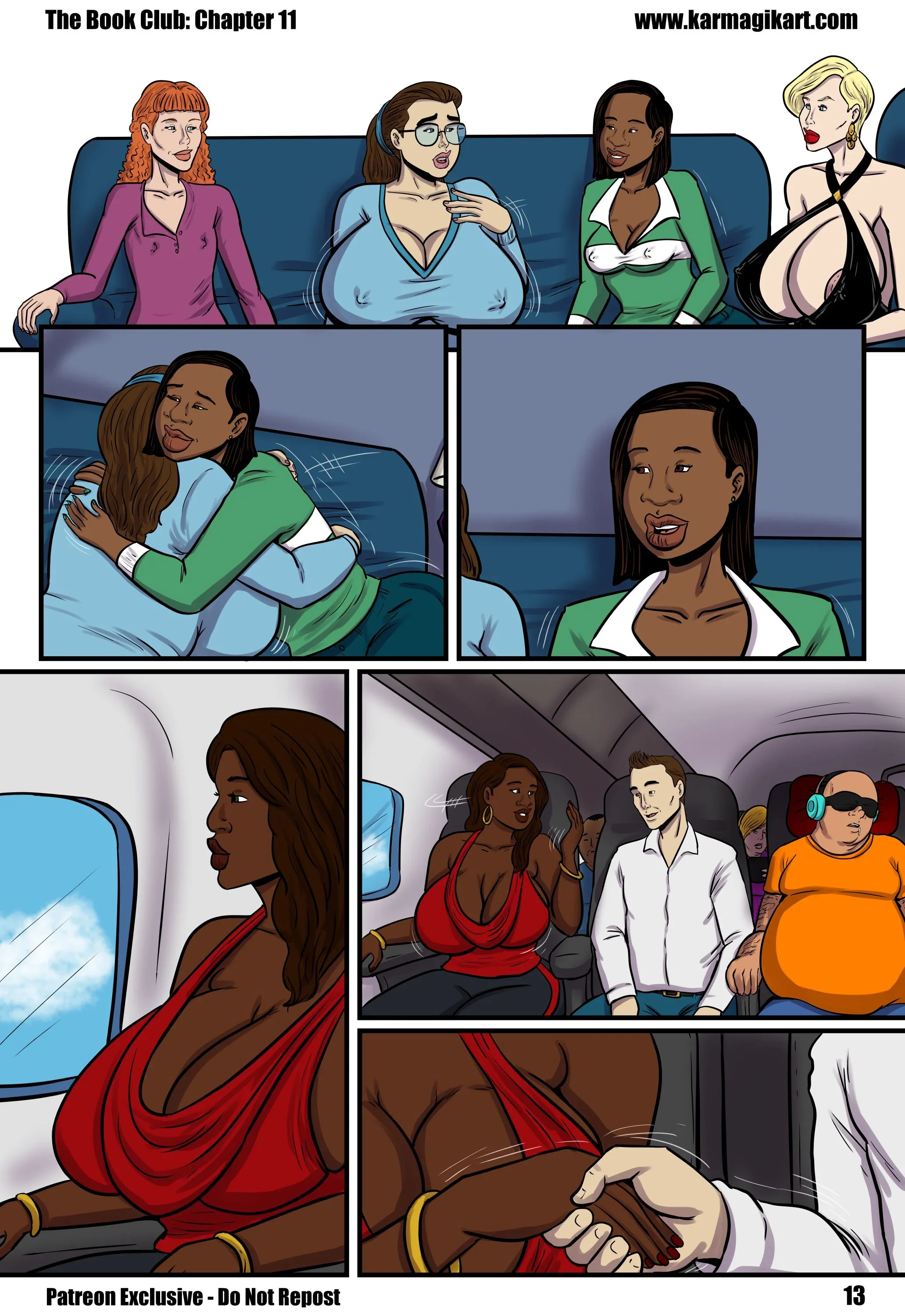 The Book Club [Karmagik], 11.5 . The Book Club - Textless - Ch.011, page 13 of 40