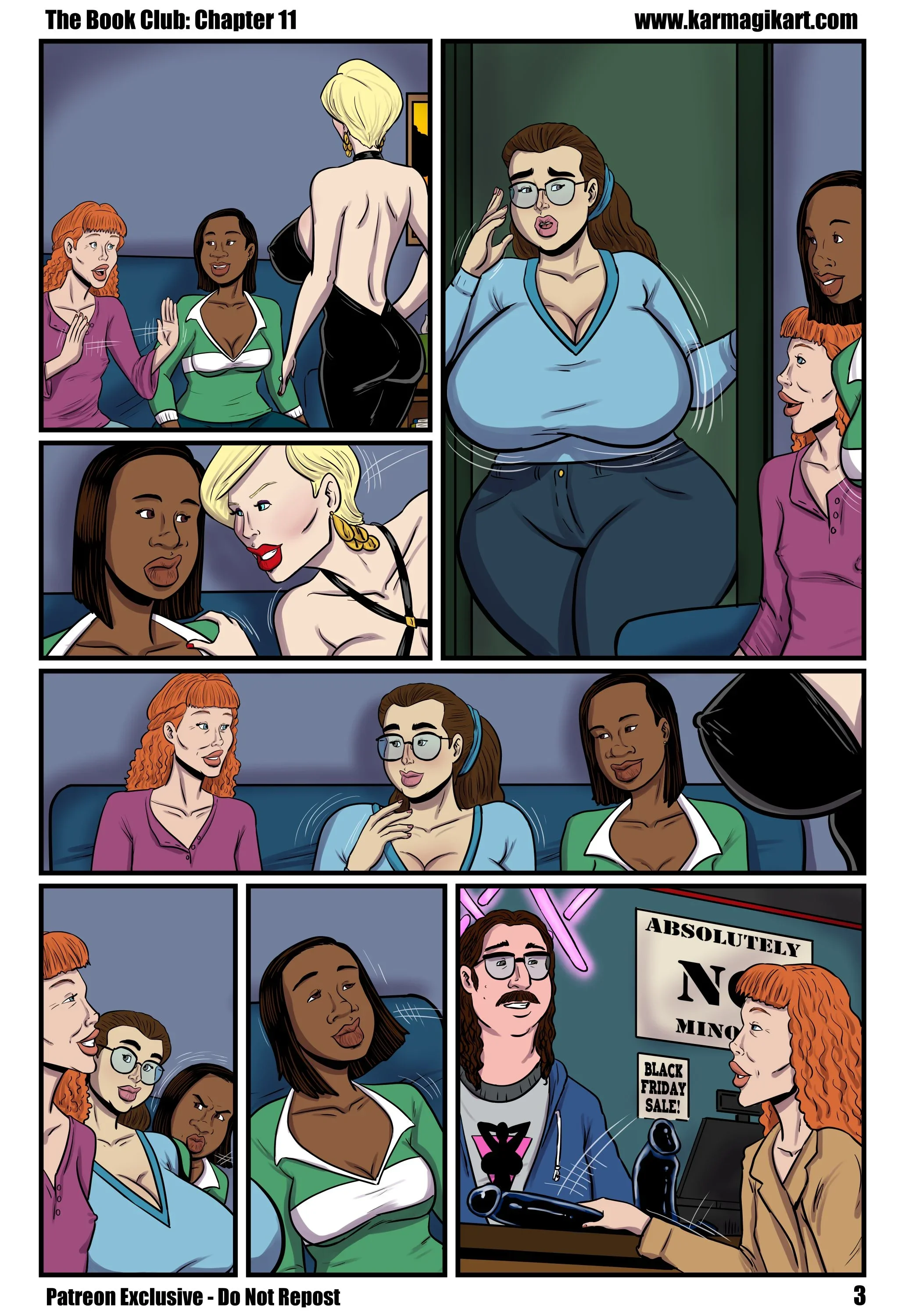 The Book Club [Karmagik], 11.5 . The Book Club - Textless - Ch.011, page 3 of 40