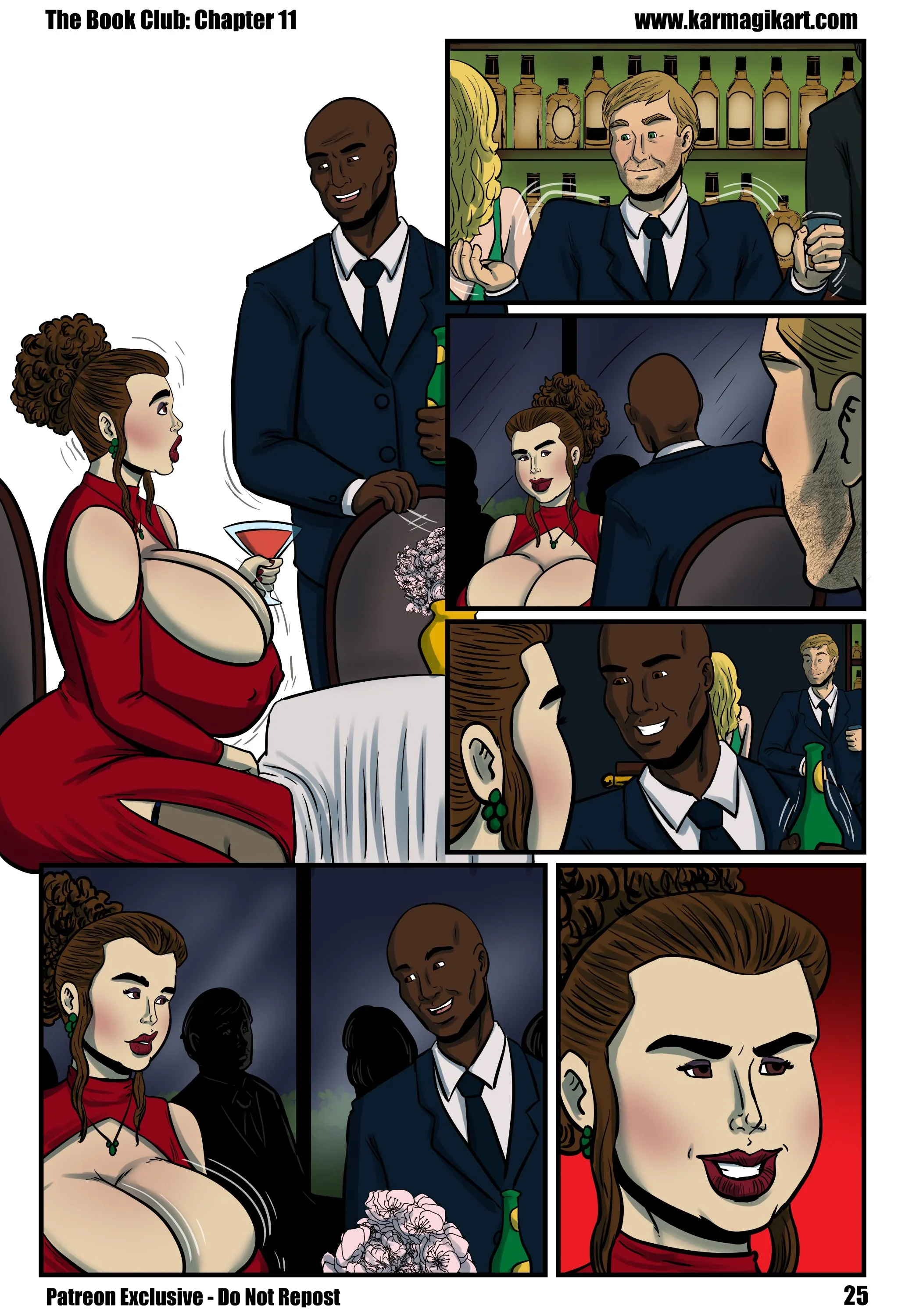The Book Club [Karmagik], 11.5 . The Book Club - Textless - Ch.011, page 25 of 40
