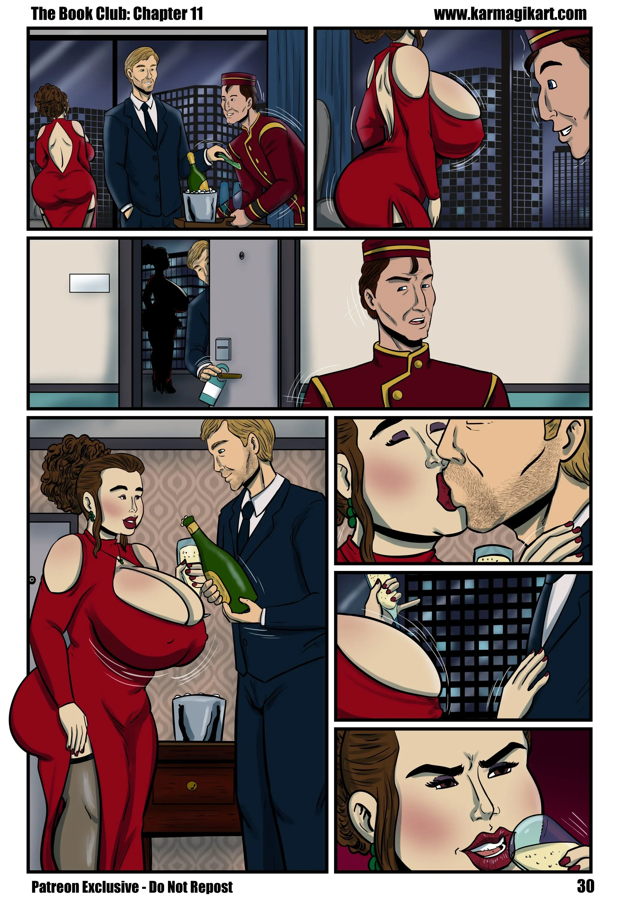 The Book Club [Karmagik], 11.5 . The Book Club - Textless - Ch.011, page 30 of 40