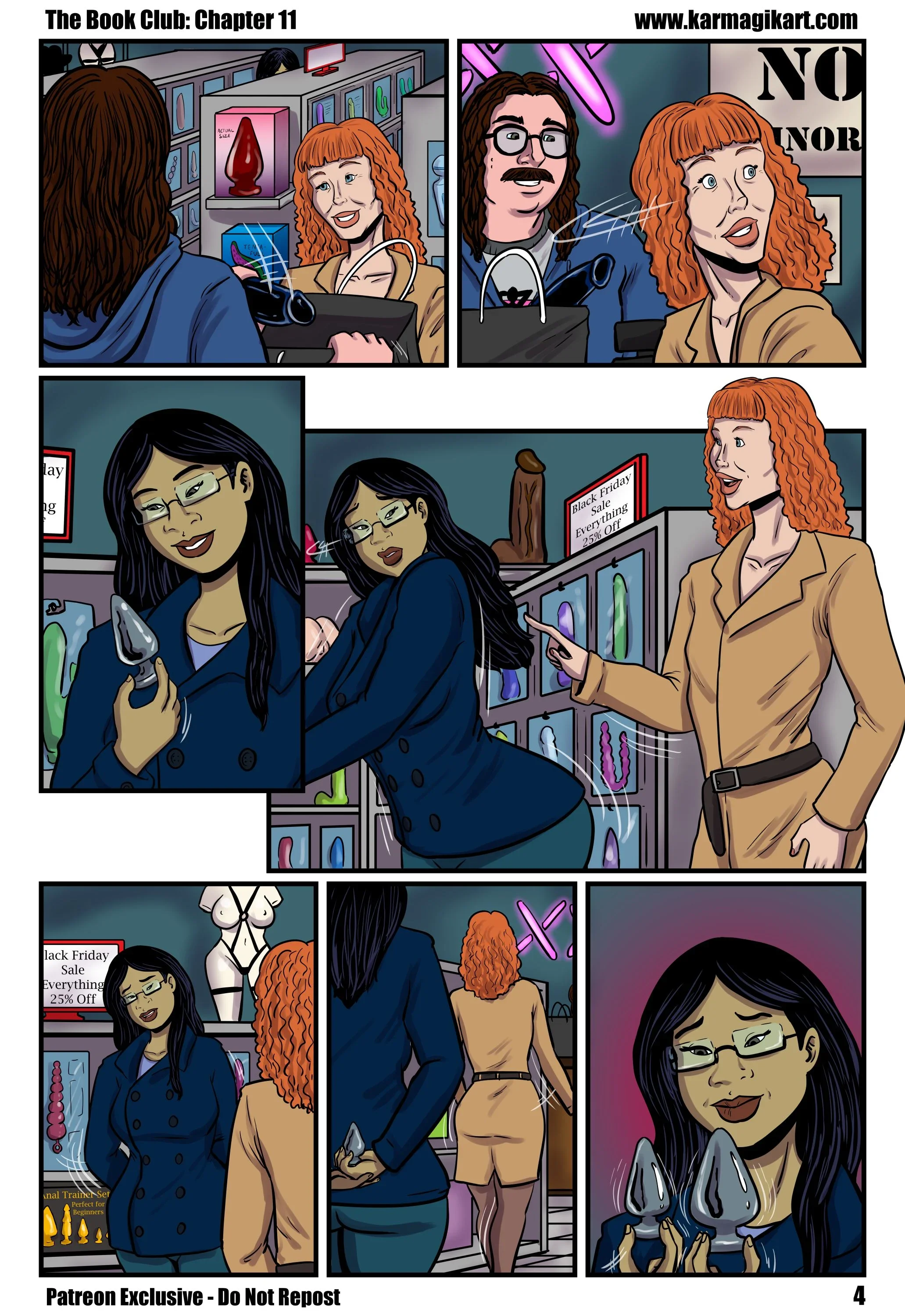 The Book Club [Karmagik], 11.5 . The Book Club - Textless - Ch.011, page 4 of 40