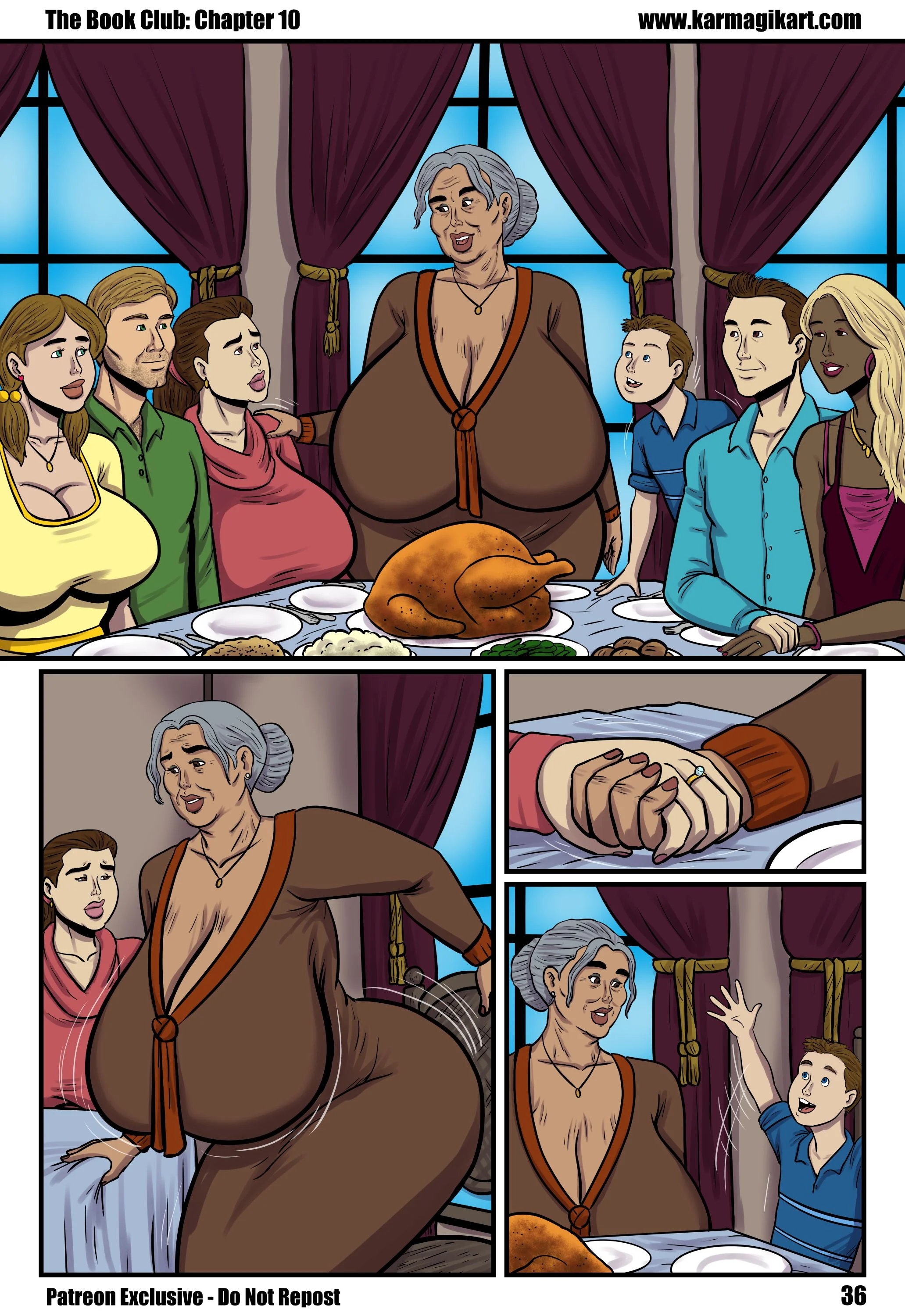 The Book Club [Karmagik], 10.5 . The Book Club - Textless - Ch.010, page 37 of 43