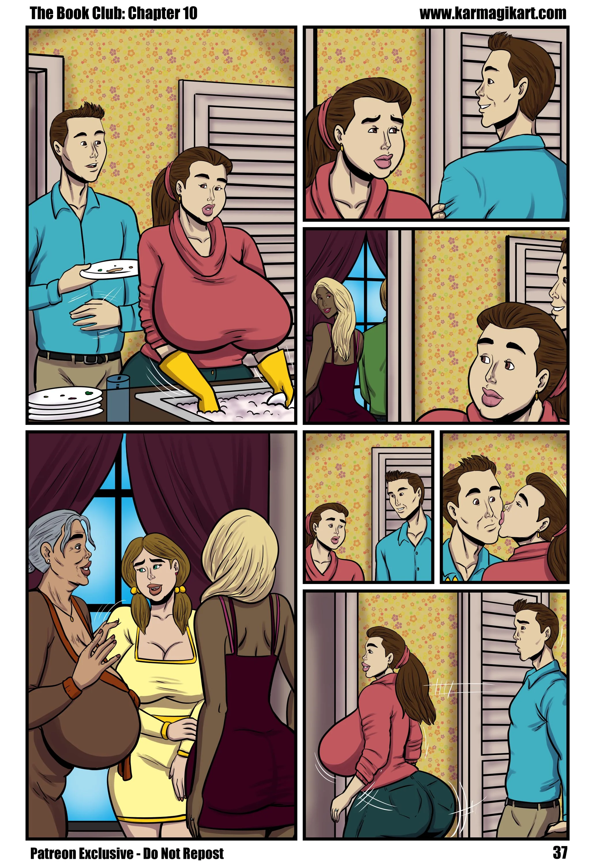 The Book Club [Karmagik], 10.5 . The Book Club - Textless - Ch.010, page 38 of 43