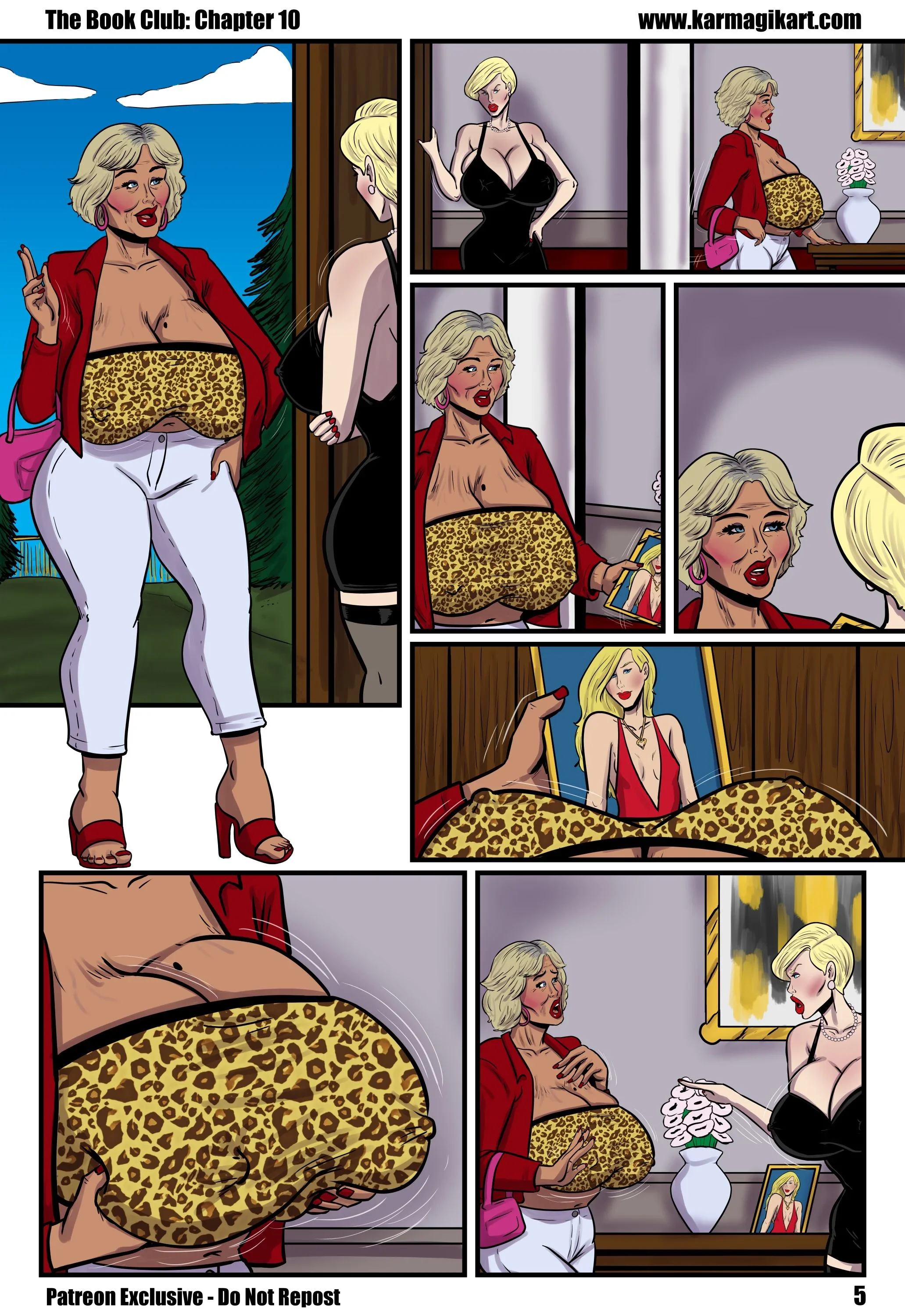 The Book Club [Karmagik], 10.5 . The Book Club - Textless - Ch.010, page 6 of 43