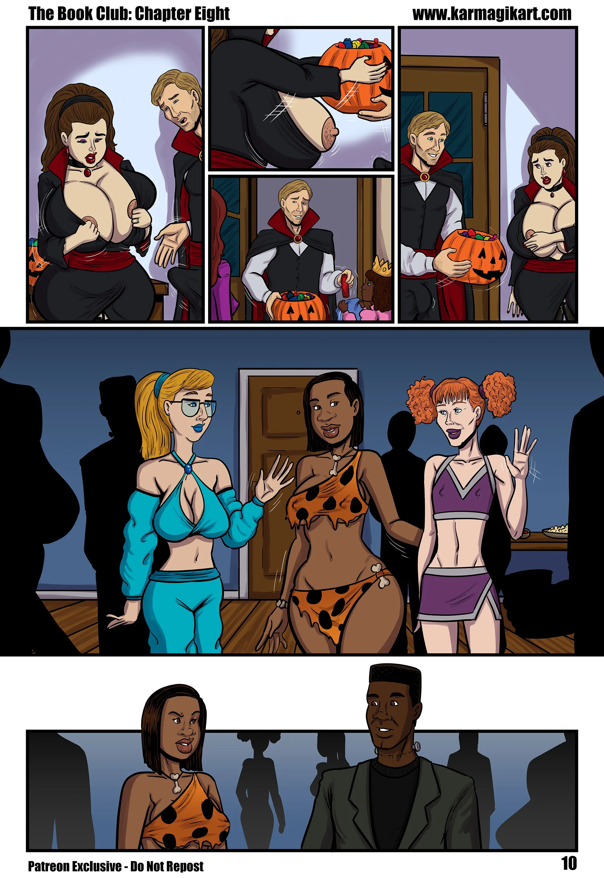The Book Club [Karmagik], 8.1 . The Book Club - Textless - Ch.008, page 11 of 31