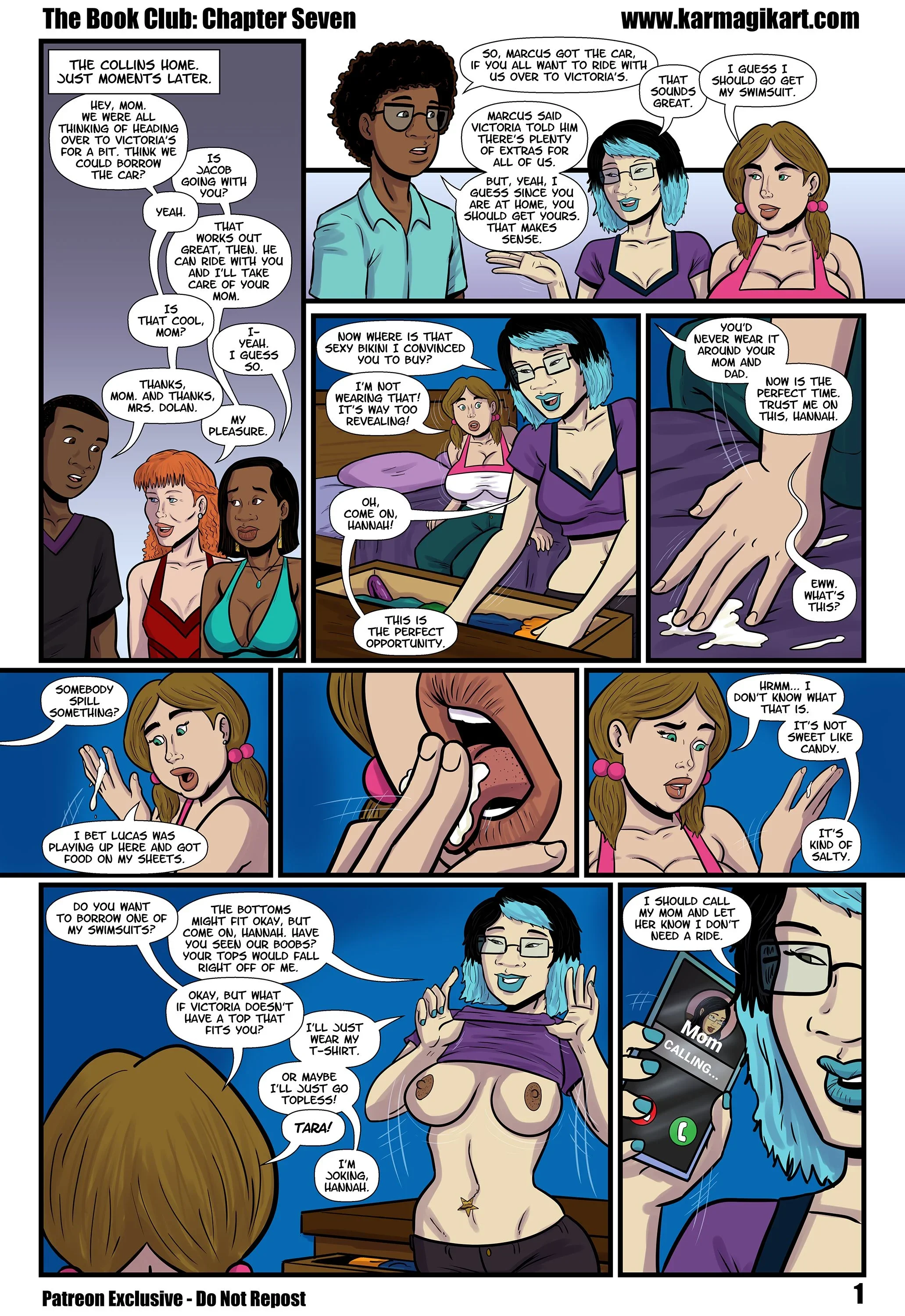 The Book Club [Karmagik], 7 . The Book Club - Ch.007, page 5 of 34