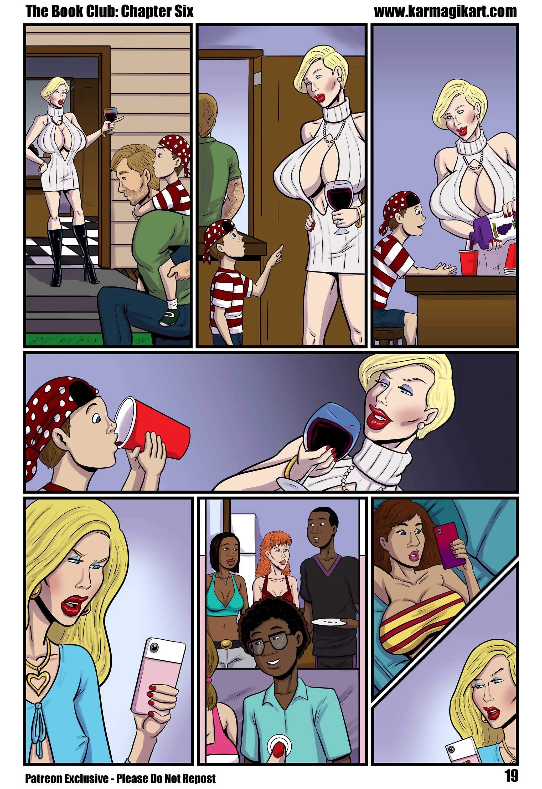 The Book Club [Karmagik], 6.5 . The Book Club - Textless - Ch.006, page 23 of 34