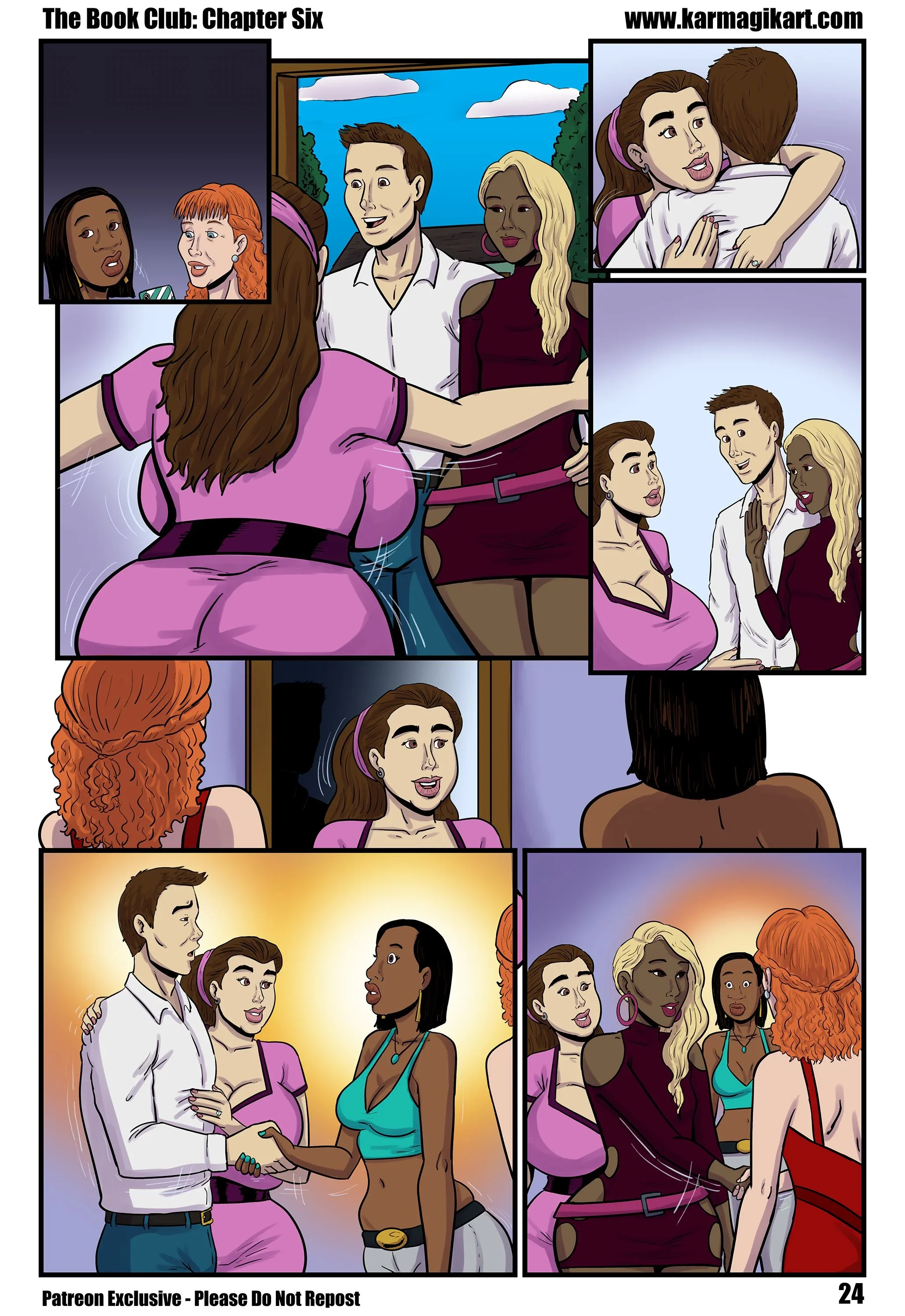 The Book Club [Karmagik], 6.5 . The Book Club - Textless - Ch.006, page 28 of 34