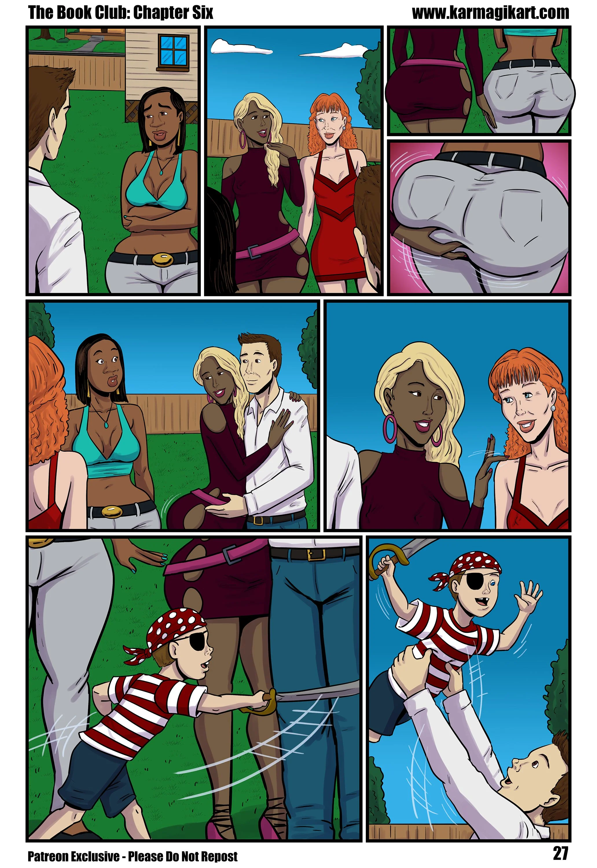 The Book Club [Karmagik], 6.5 . The Book Club - Textless - Ch.006, page 31 of 34