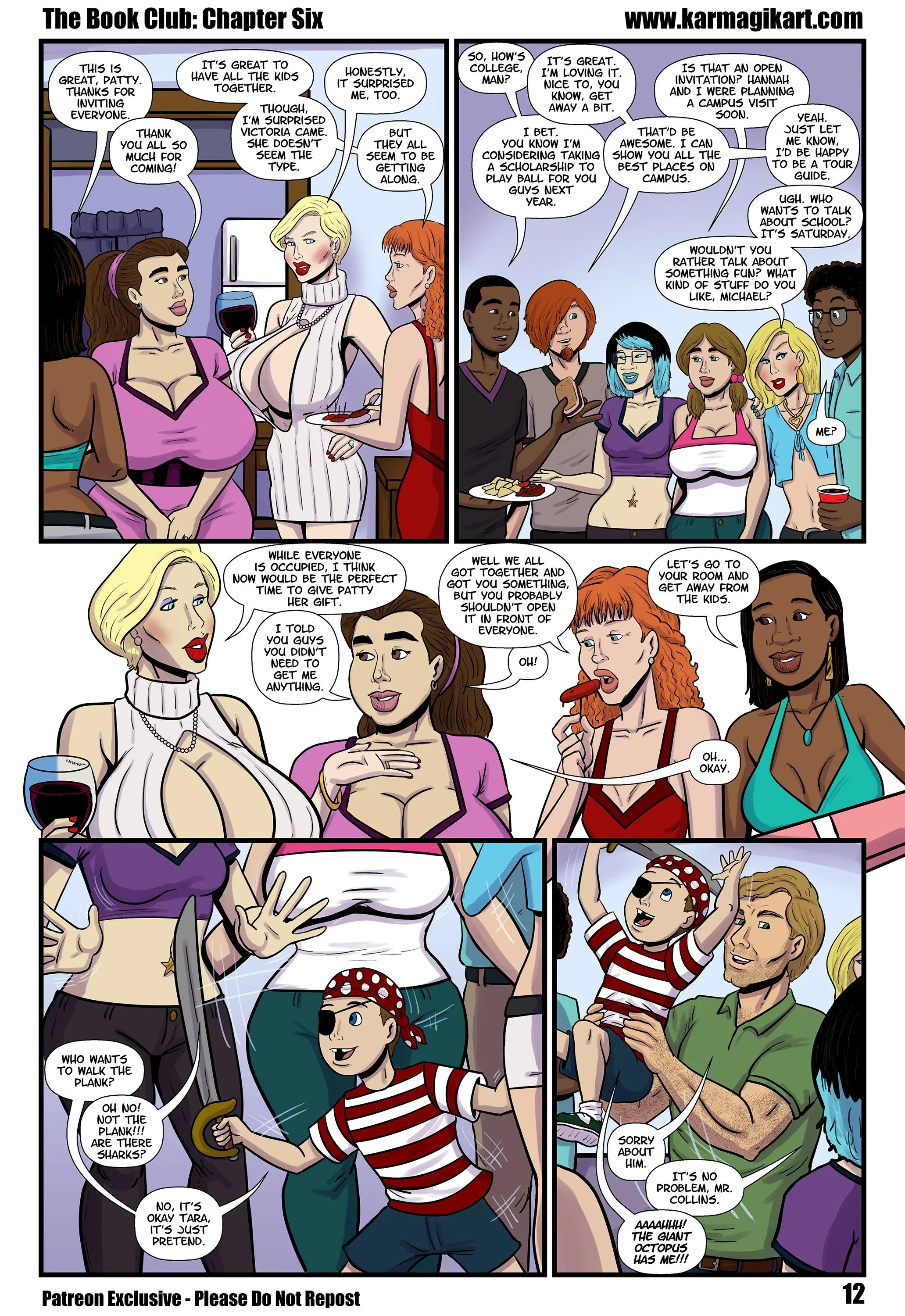 The Book Club [Karmagik], 6 . The Book Club - Ch.006, page 16 of 34
