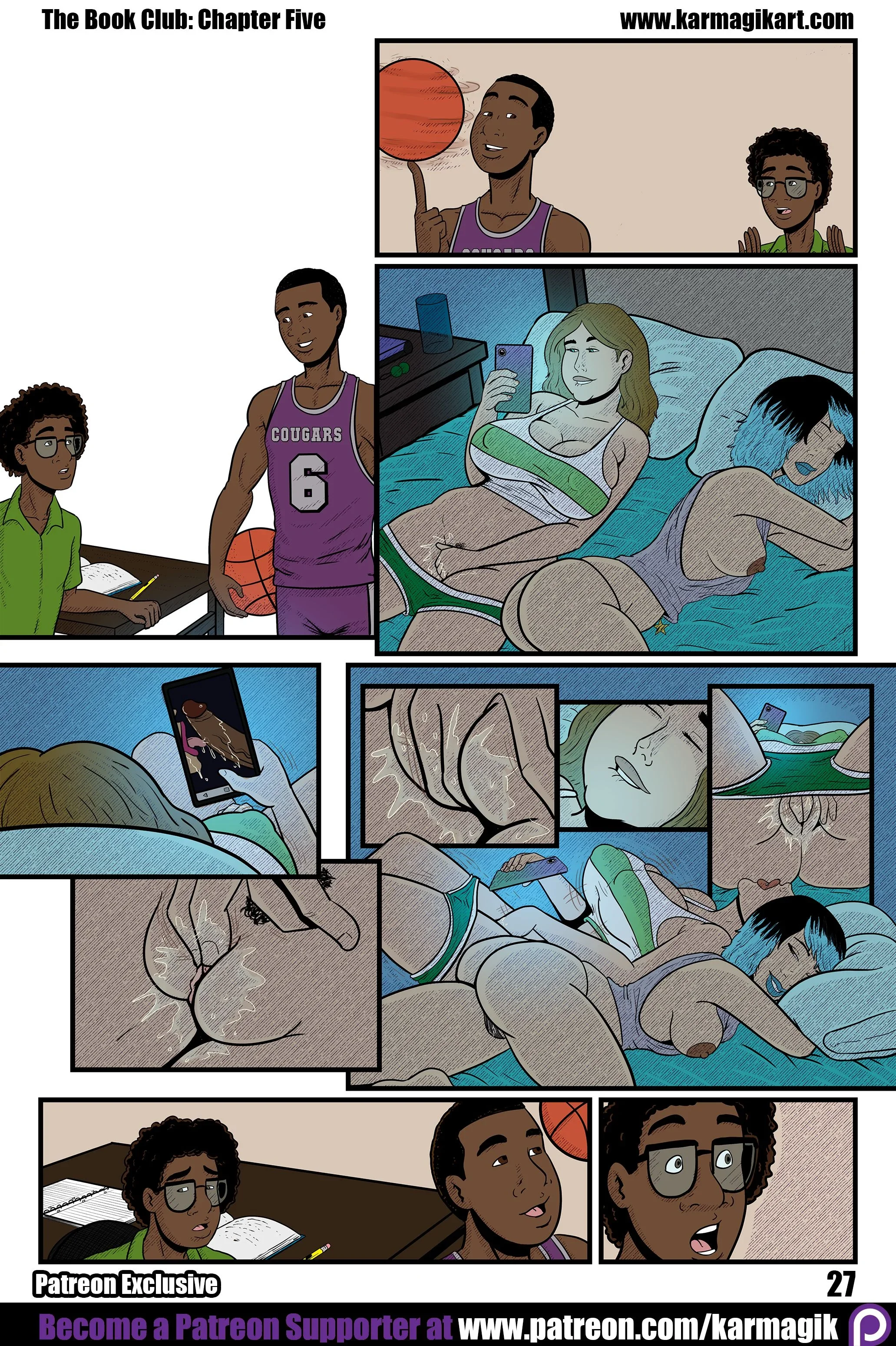 The Book Club [Karmagik], 5.5 . The Book Club - Textless - Ch.005, page 28 of 31