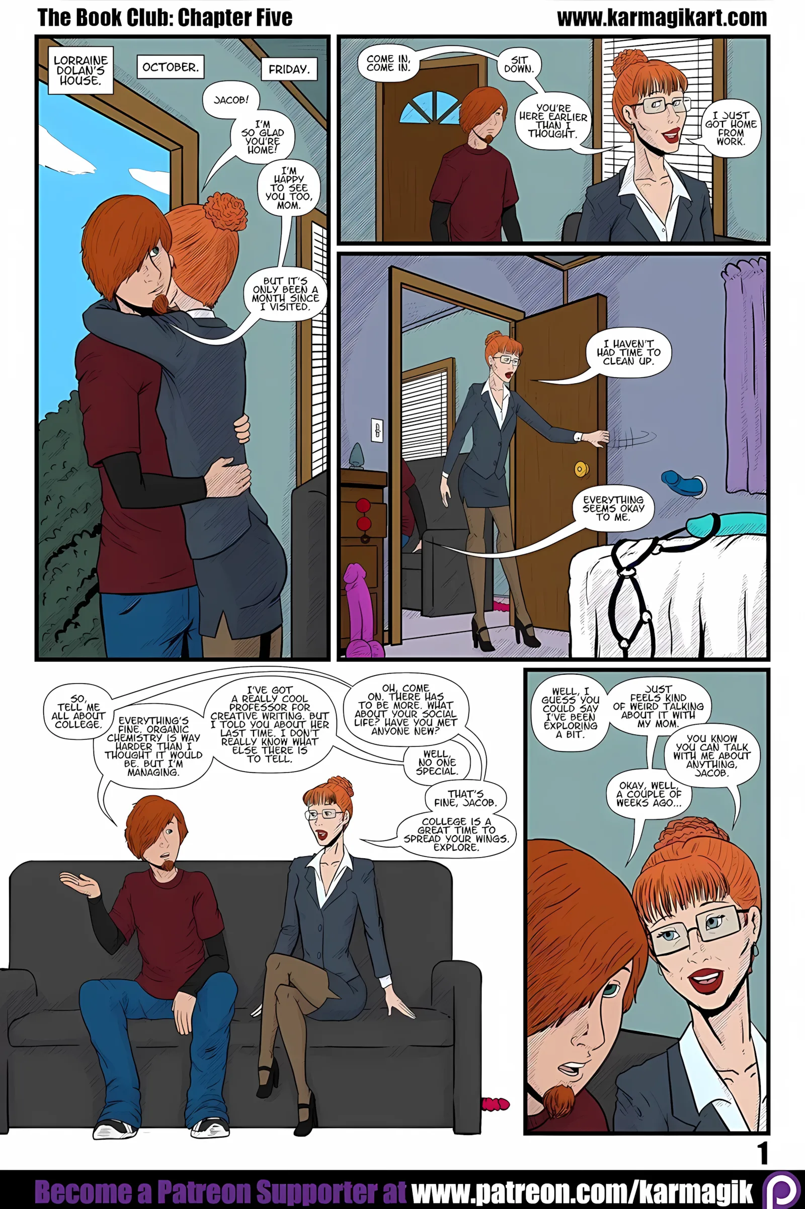 The Book Club [Karmagik], 5 . The Book Club - Ch.005, page 2 of 31