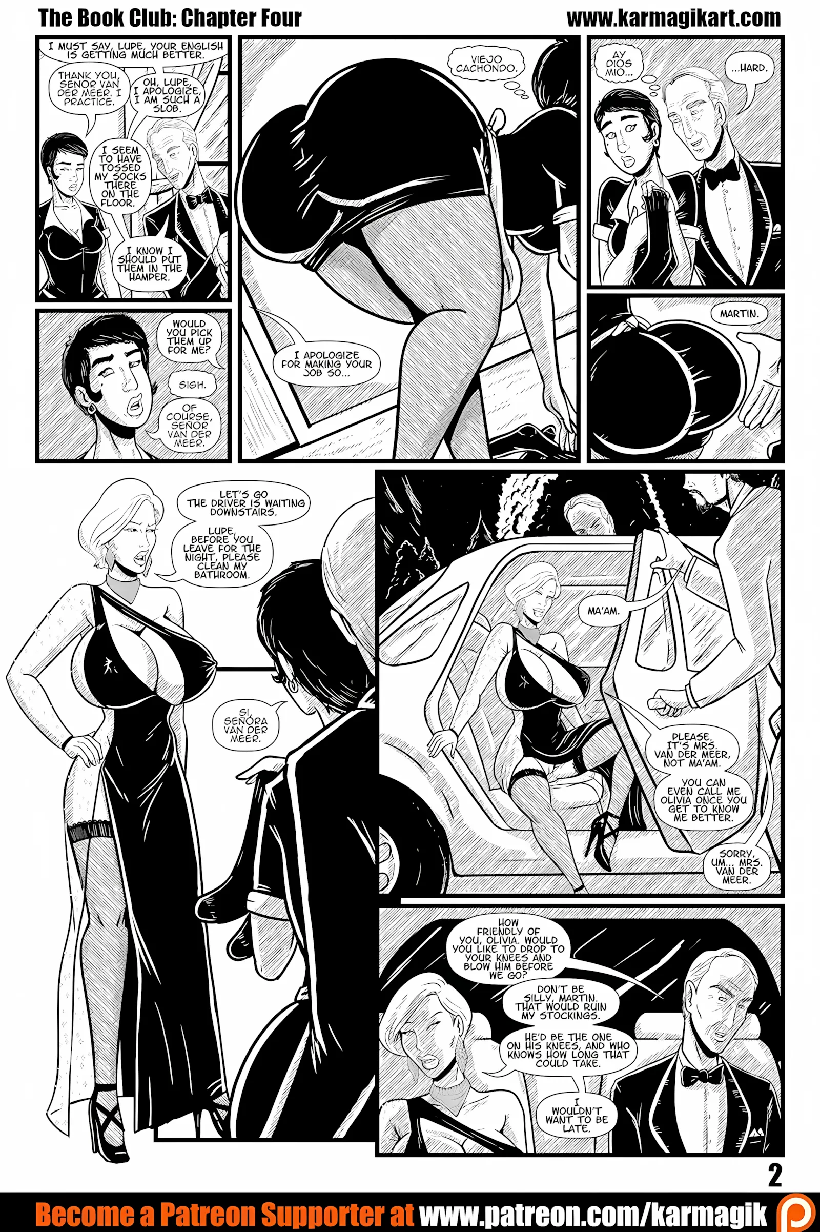The Book Club [Karmagik], 4.5 . The Book Club - No Color - Ch.004, page 3 of 31