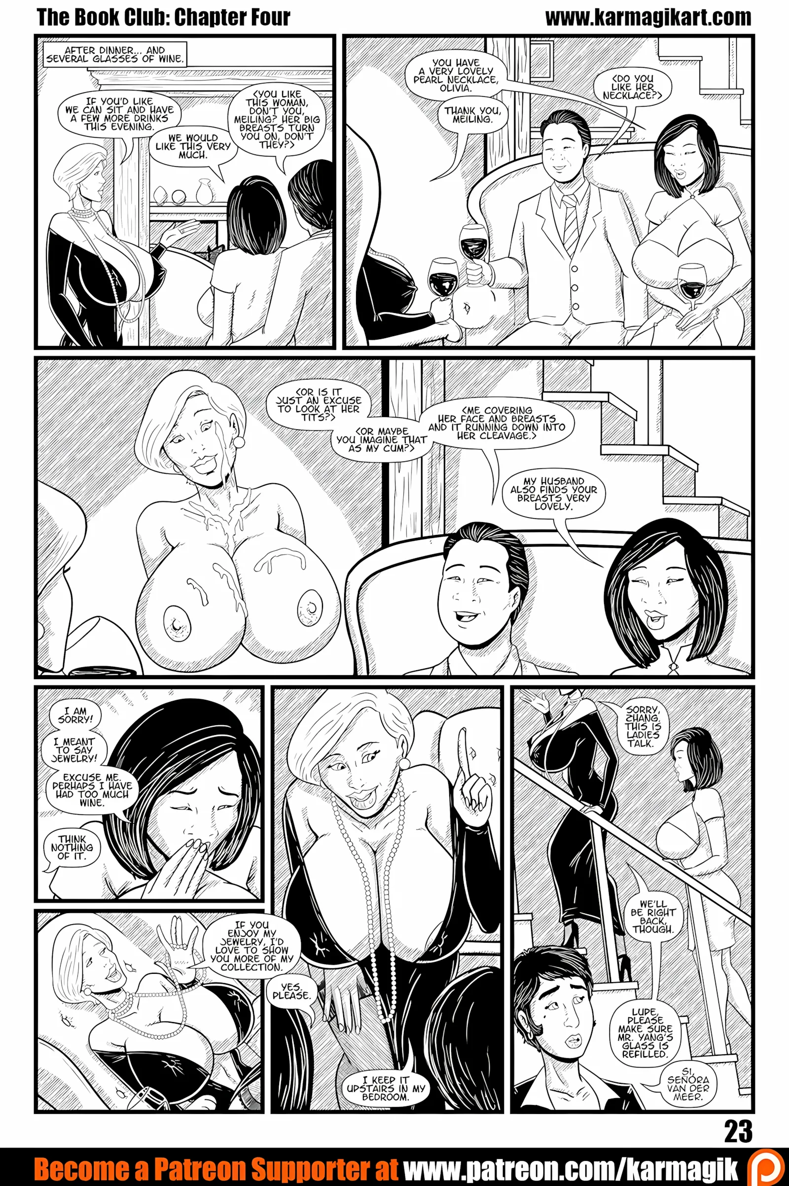 The Book Club [Karmagik], 4.5 . The Book Club - No Color - Ch.004, page 24 of 31