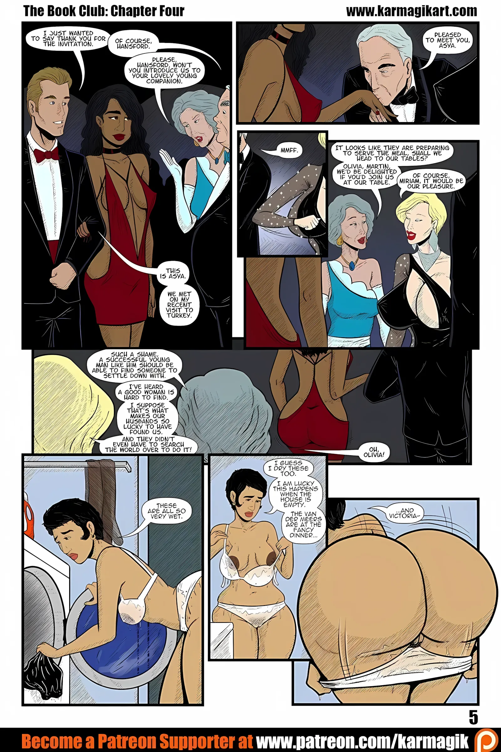 The Book Club [Karmagik], 4 . The Book Club - Ch.004, page 7 of 32