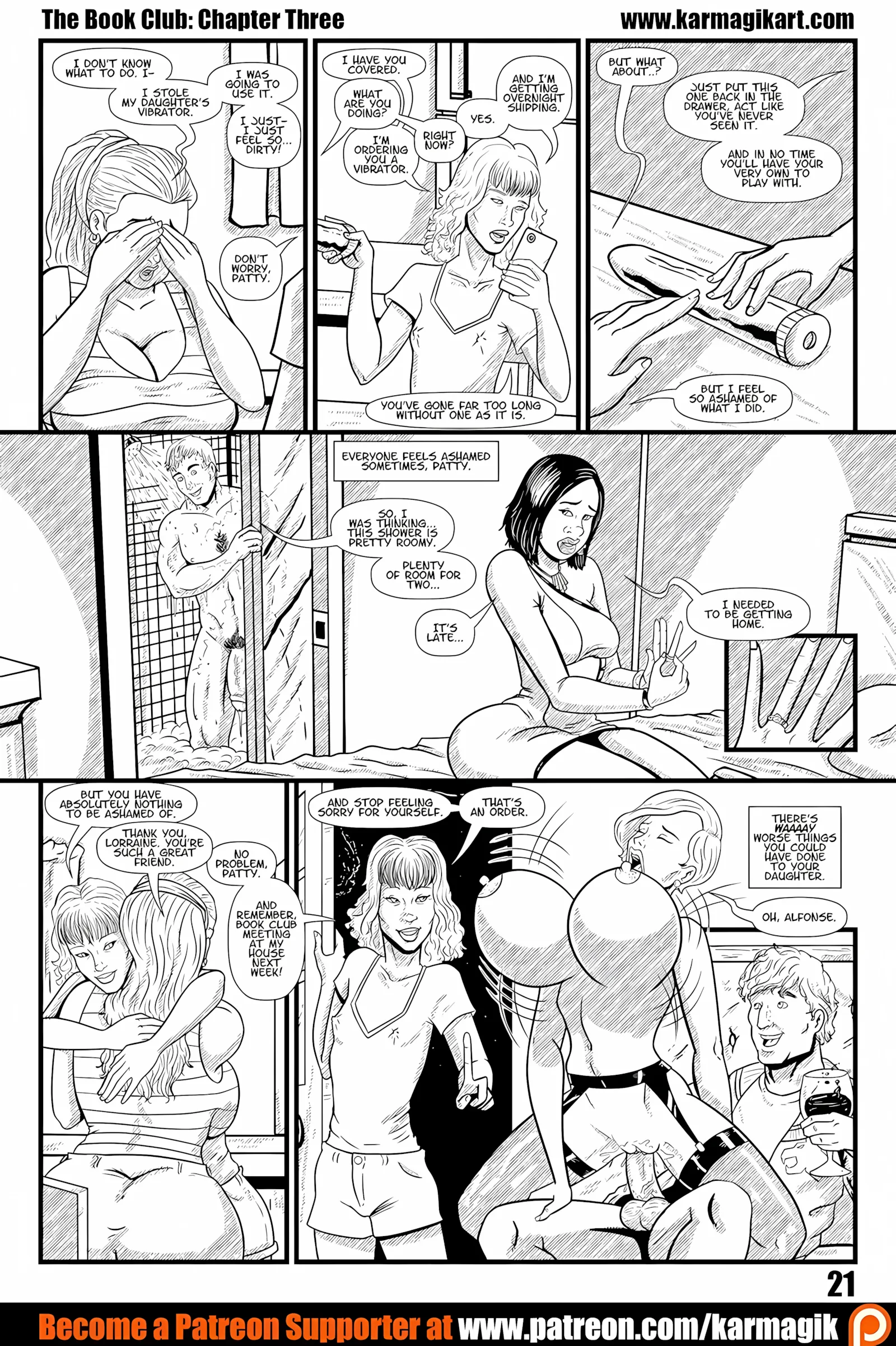 The Book Club [Karmagik], 3.5 . The Book Club - No Color - Ch.003, page 22 of 29