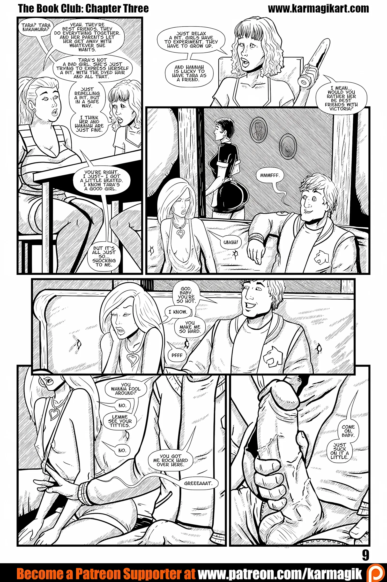 The Book Club [Karmagik], 3.5 . The Book Club - No Color - Ch.003, page 10 of 29
