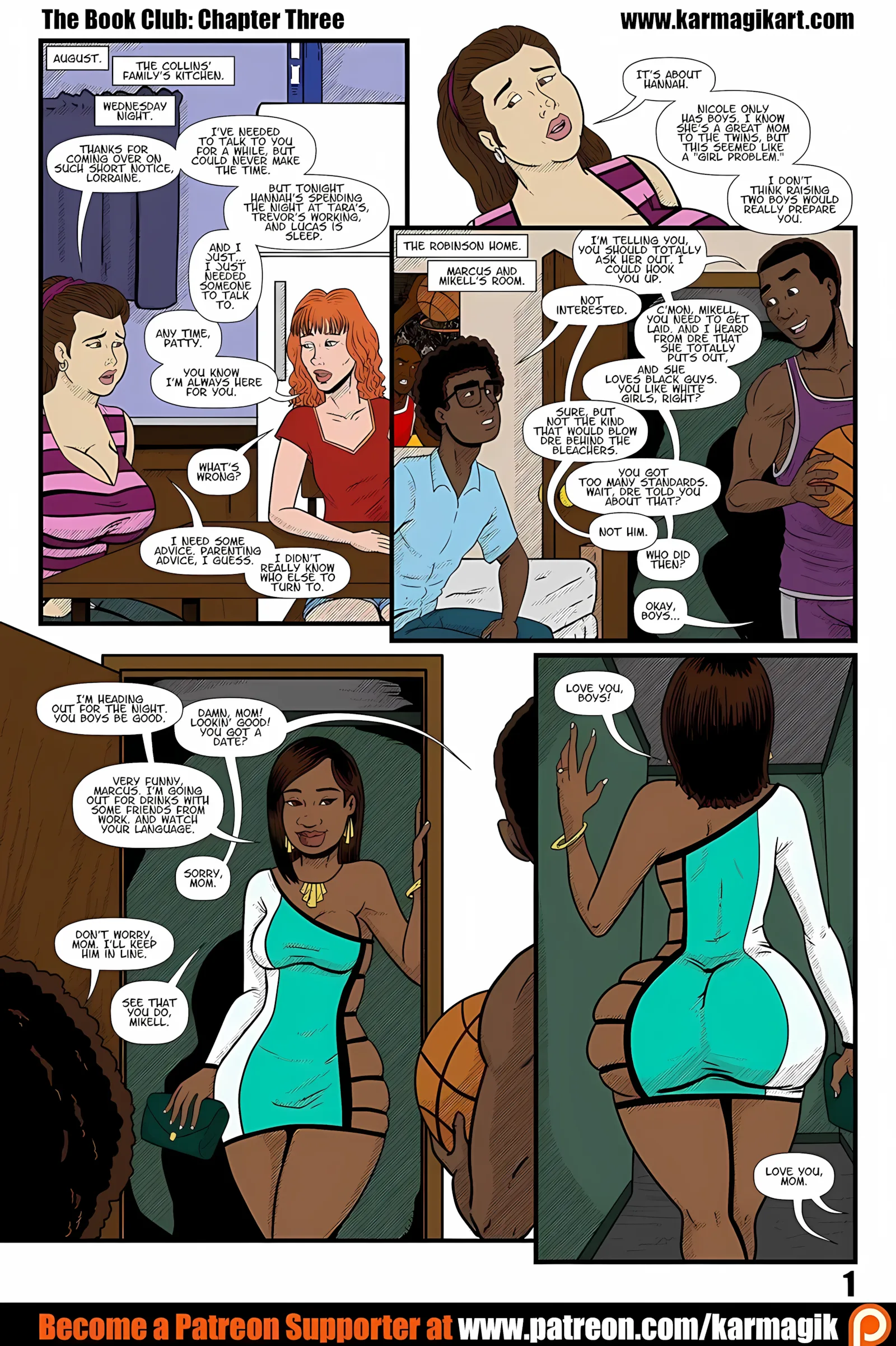 The Book Club [Karmagik], 3 . The Book Club - Ch.003, page 2 of 29