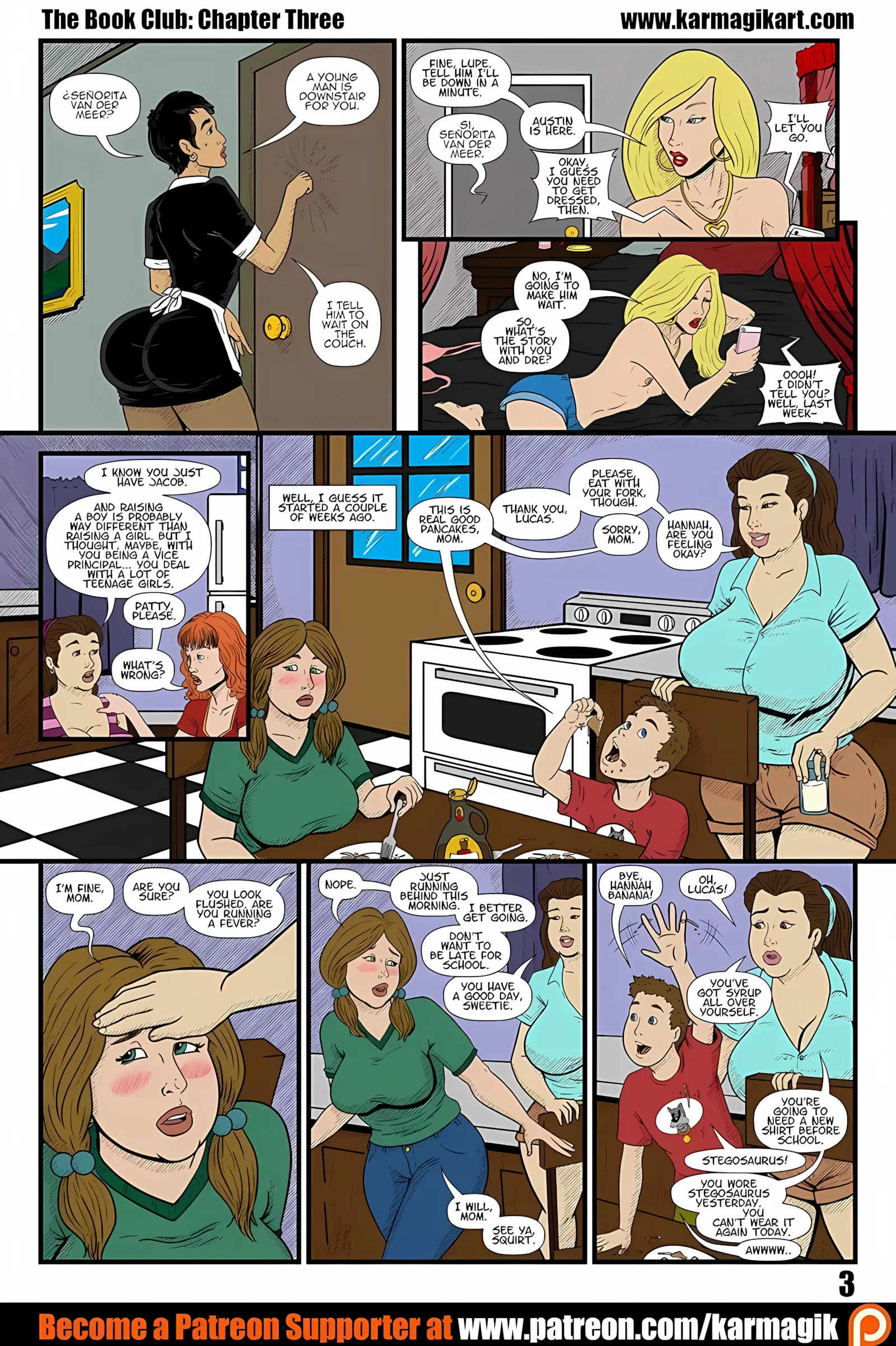 The Book Club [Karmagik], 3 . The Book Club - Ch.003, page 4 of 29