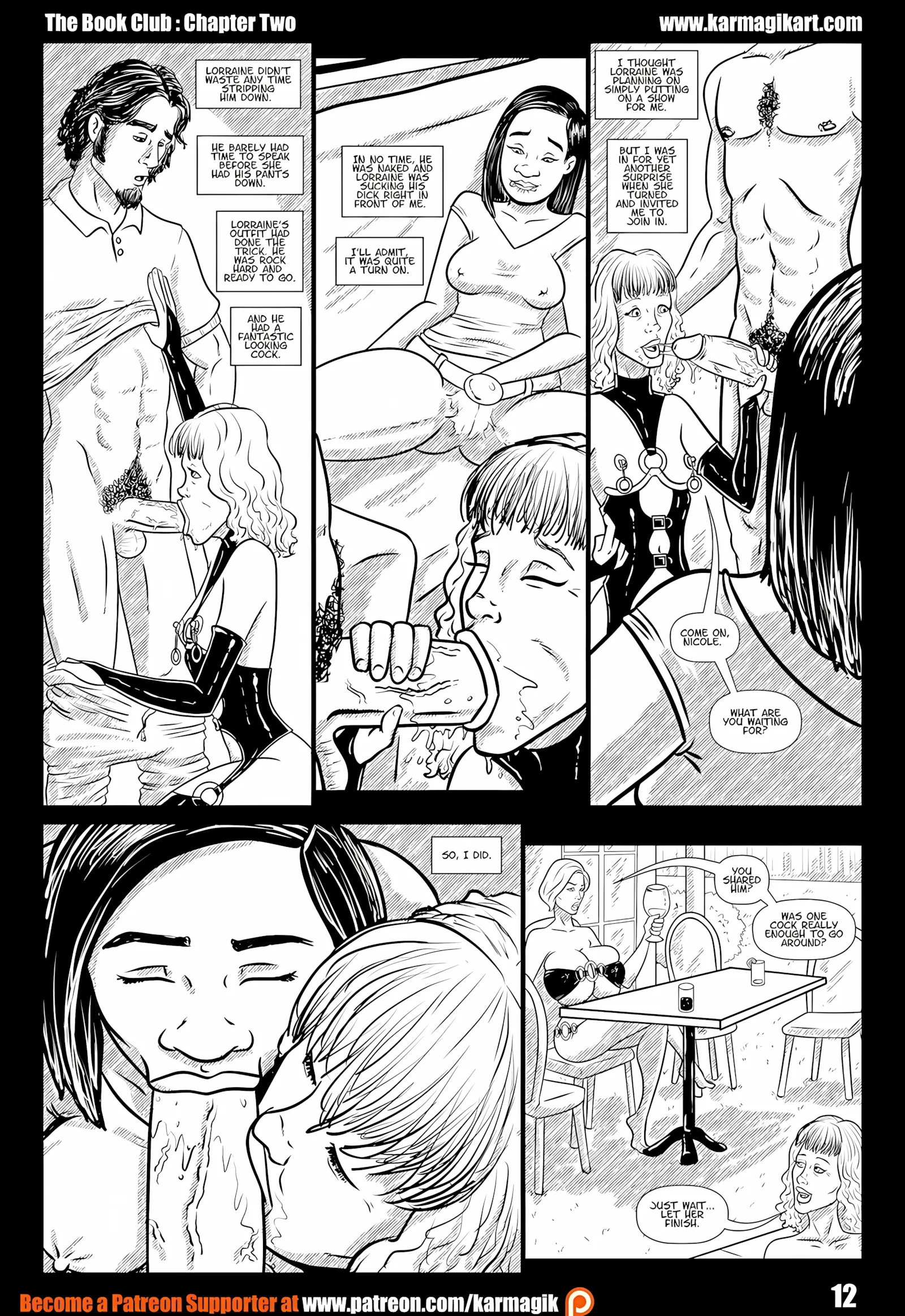 The Book Club [Karmagik], 2.5 . The Book Club - No Color - Ch.002, page 13 of 27