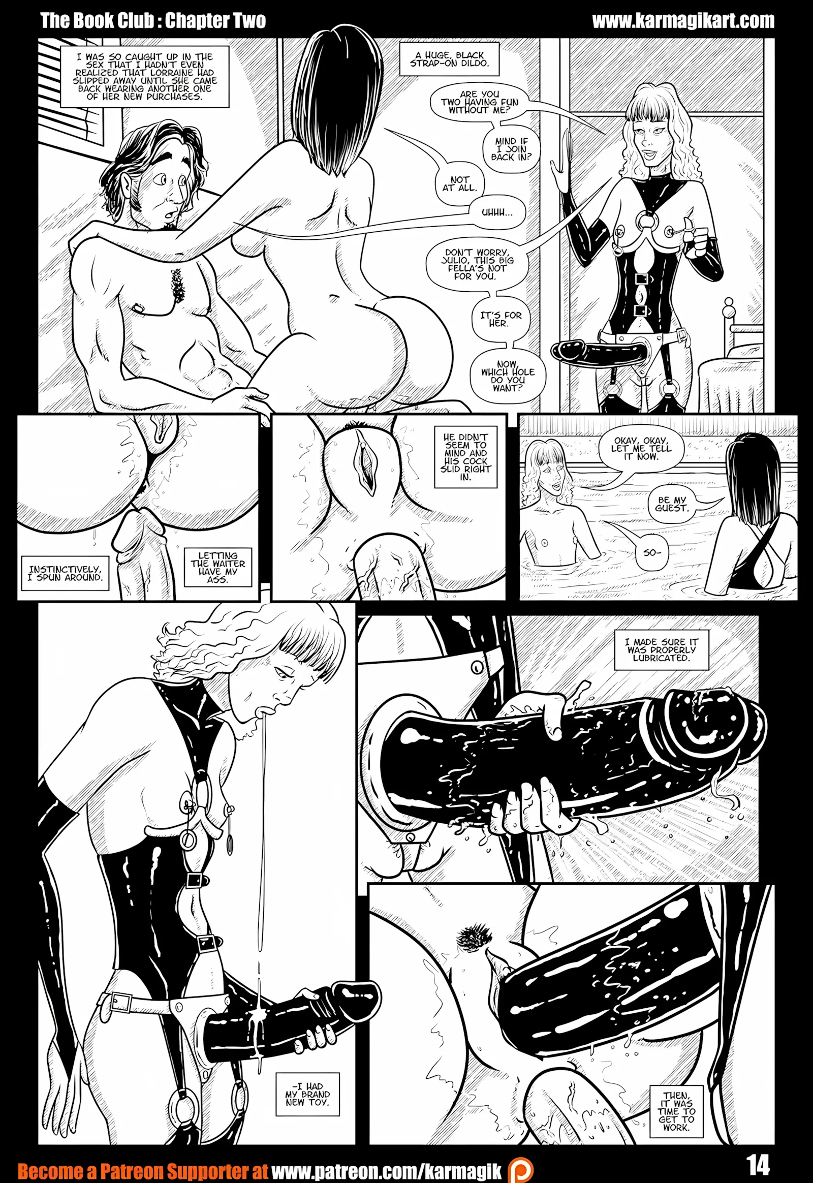 The Book Club [Karmagik], 2.5 . The Book Club - No Color - Ch.002, page 15 of 27