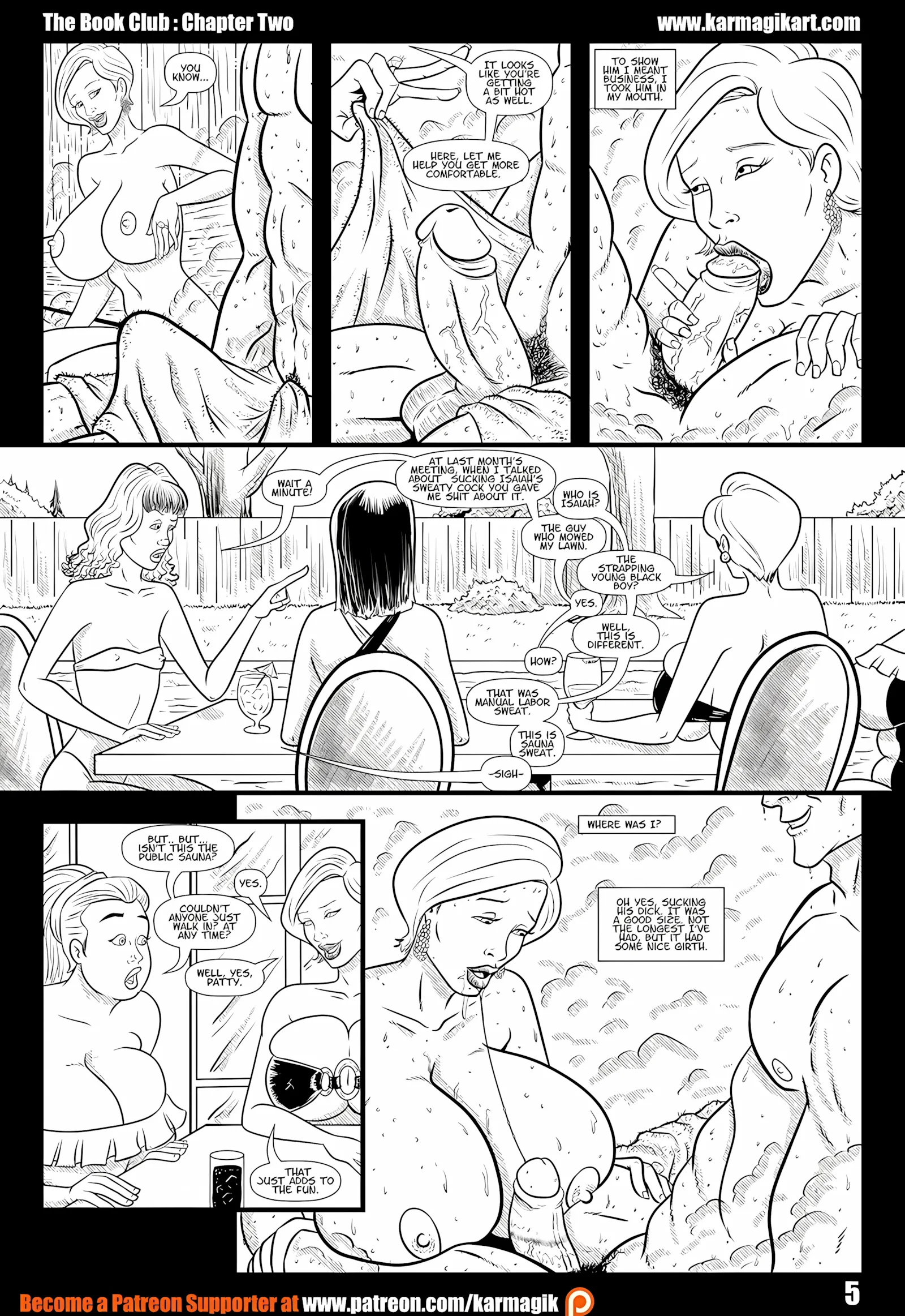 The Book Club [Karmagik], 2.5 . The Book Club - No Color - Ch.002, page 6 of 27