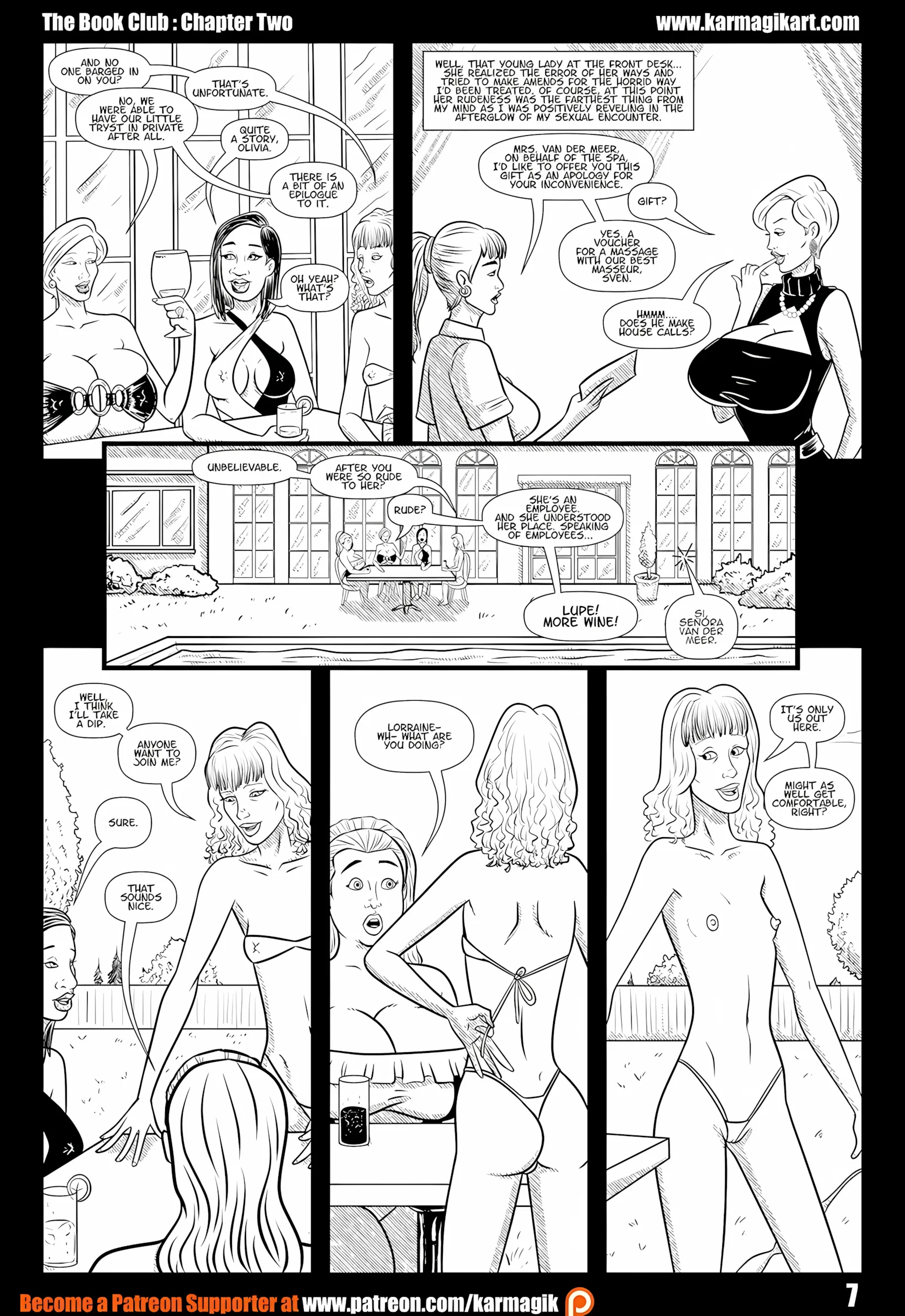 The Book Club [Karmagik], 2.5 . The Book Club - No Color - Ch.002, page 8 of 27