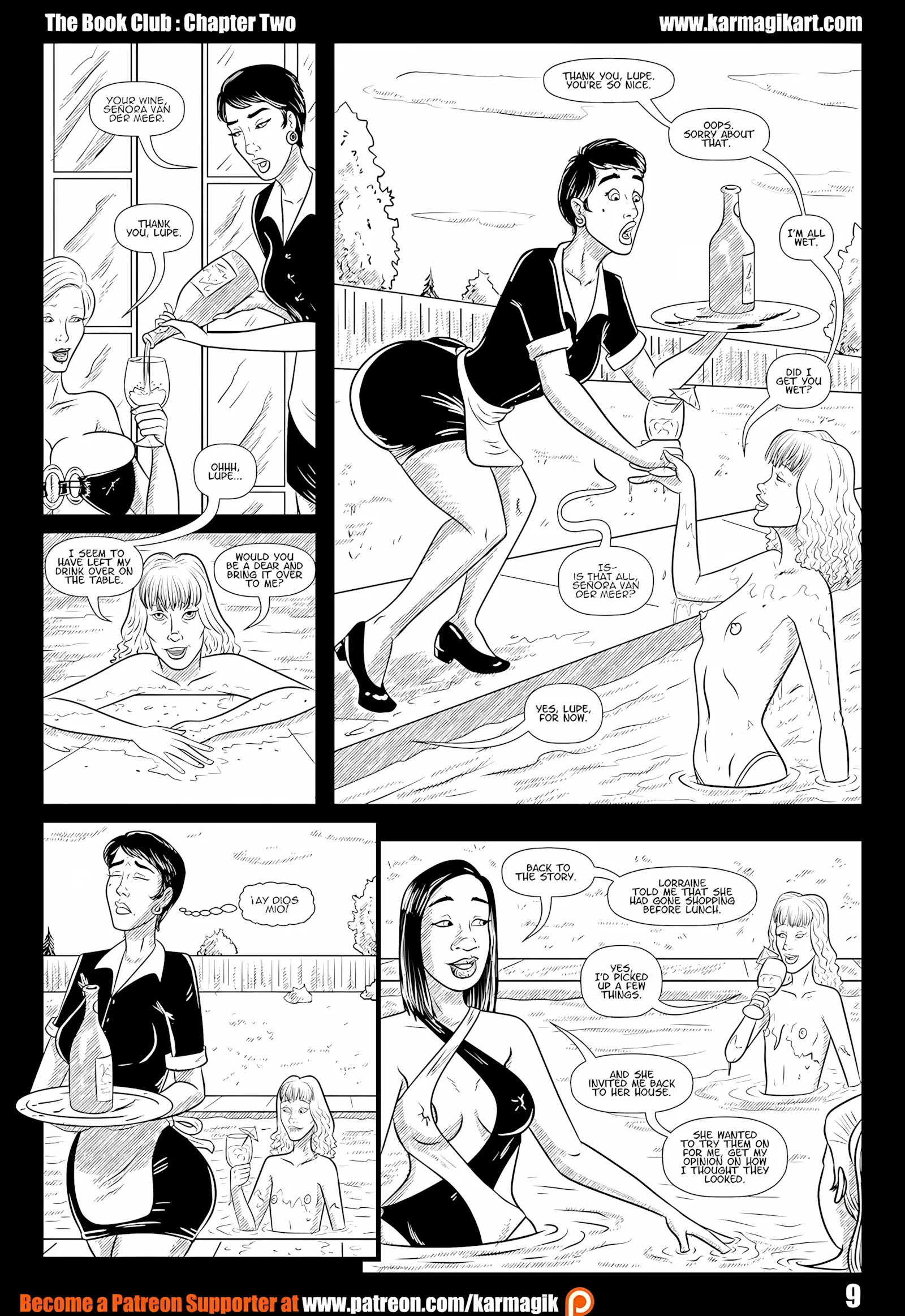 The Book Club [Karmagik], 2.5 . The Book Club - No Color - Ch.002, page 10 of 27