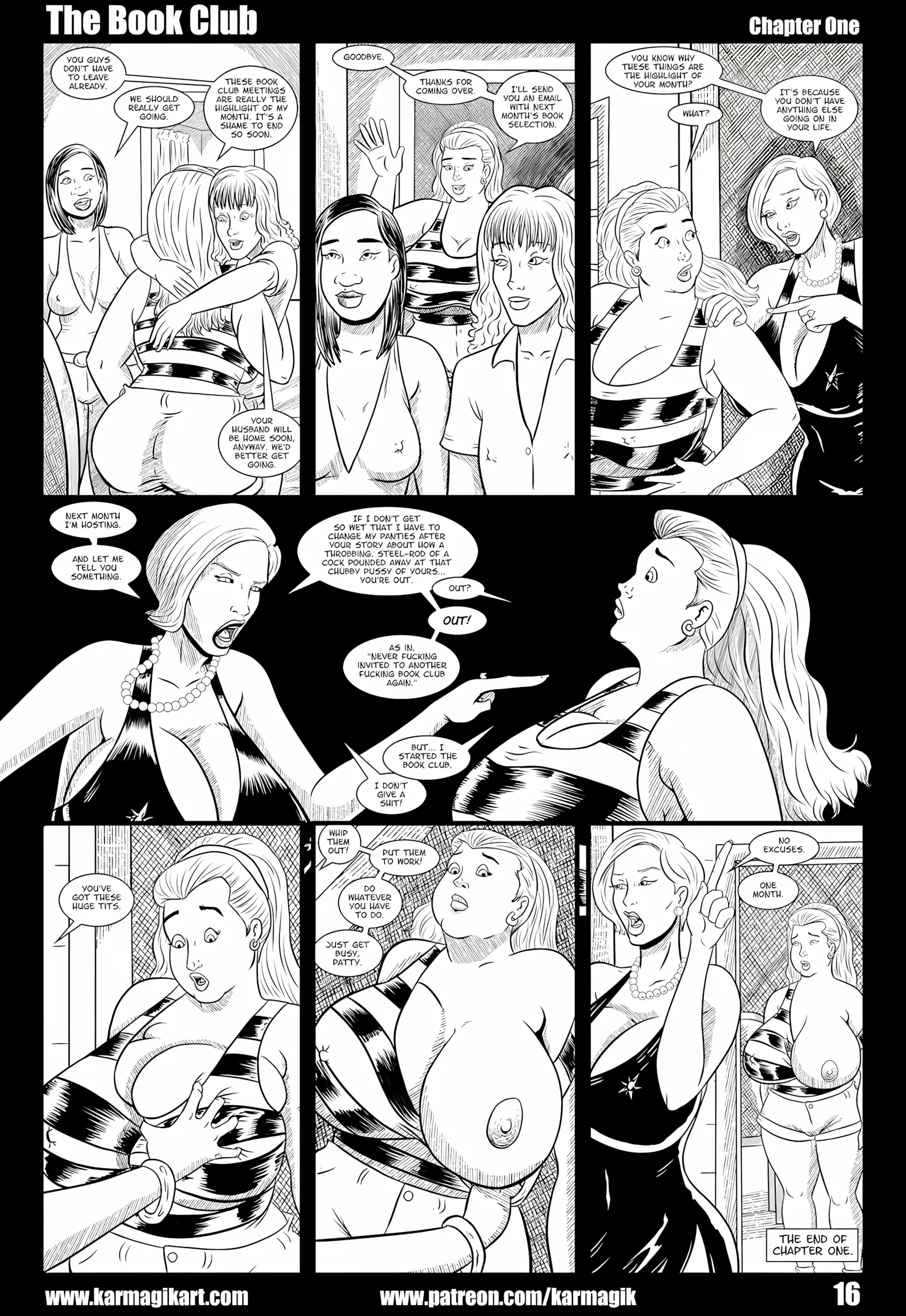 The Book Club [Karmagik], 1.5 . The Book Club - No Color - Ch.001, page 16 of 16