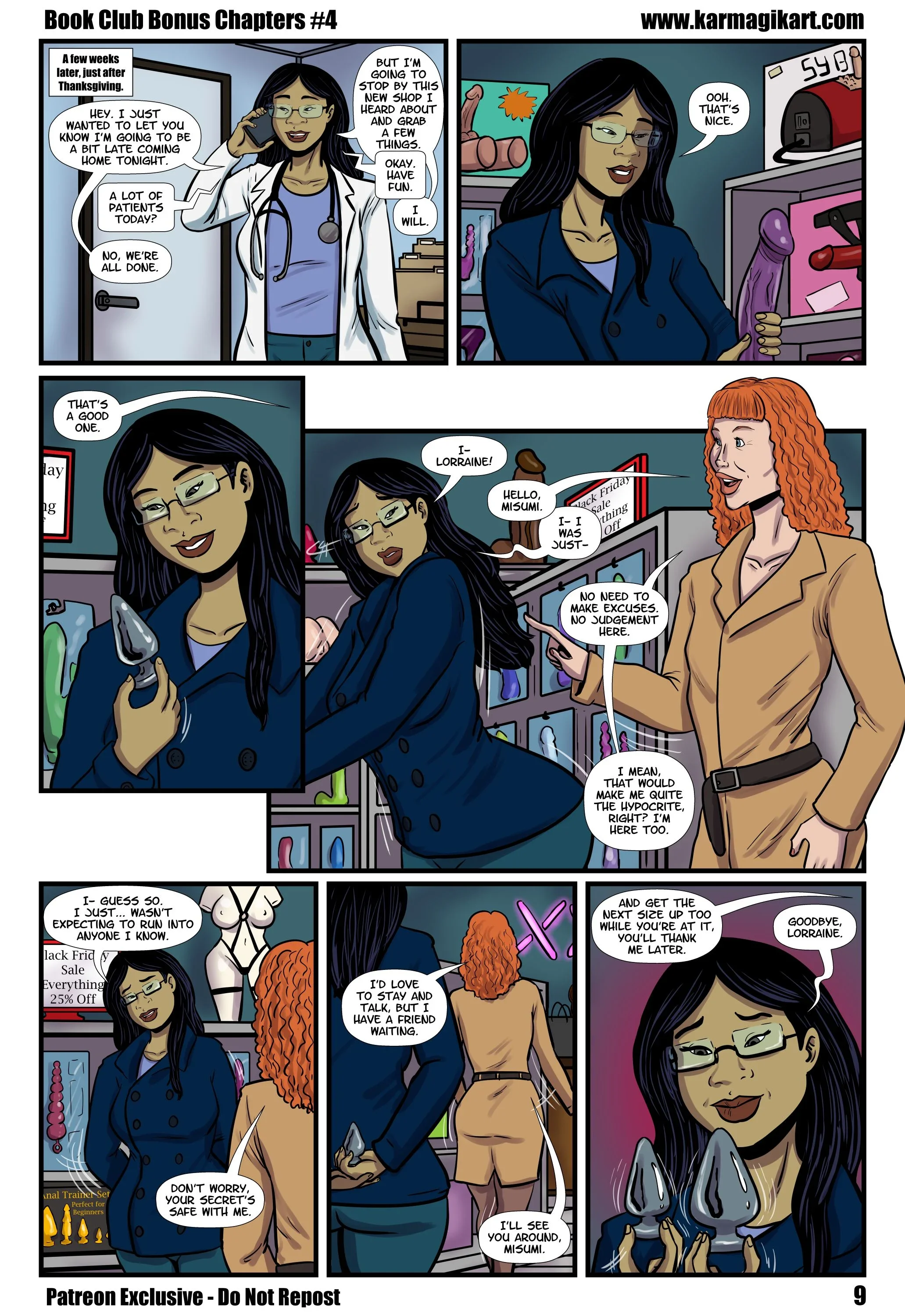 The Book Club [Karmagik], 0.4 . The Book Club - Bonus - Ch.004, page 13 of 25