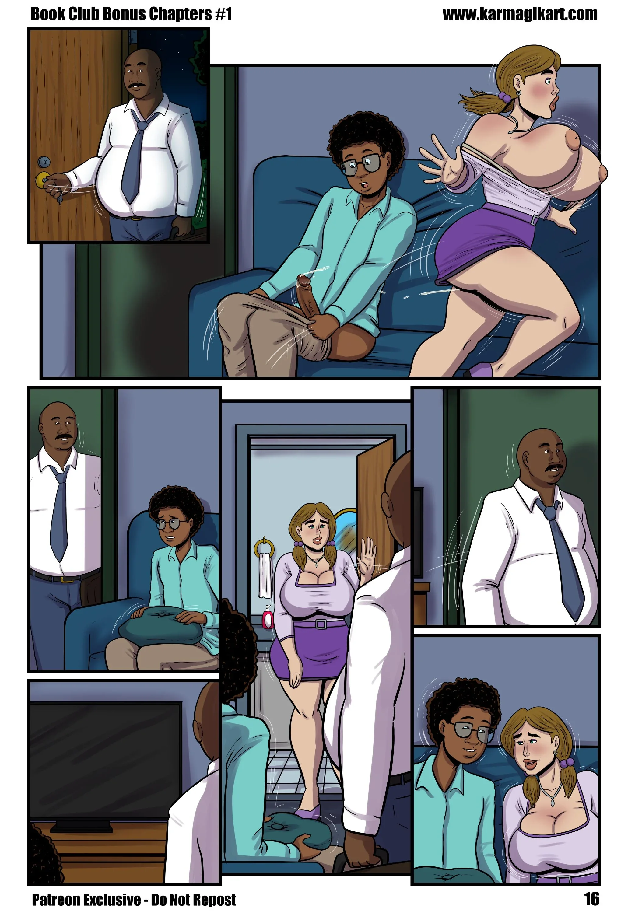 The Book Club [Karmagik], 0.2.5 . The Book Club - Textless - Bonus - Ch.001, page 19 of 21