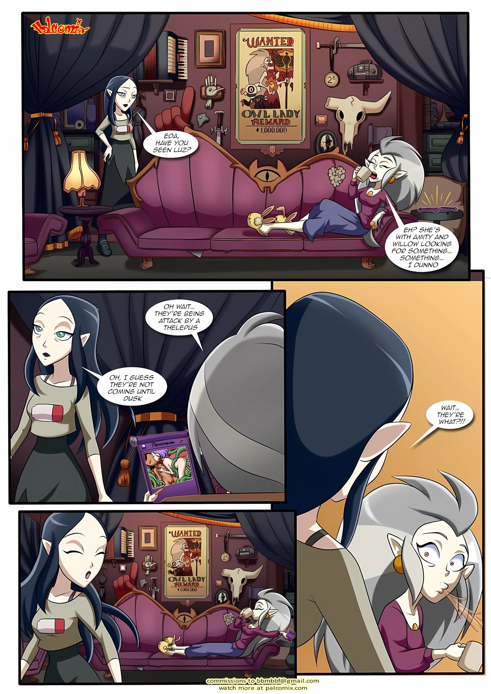 The Evil Seeds (The Owl House) [Palcomix], 1 . The Evil Seeds - (The Owl House) [Palcomix], page 14 of 25
