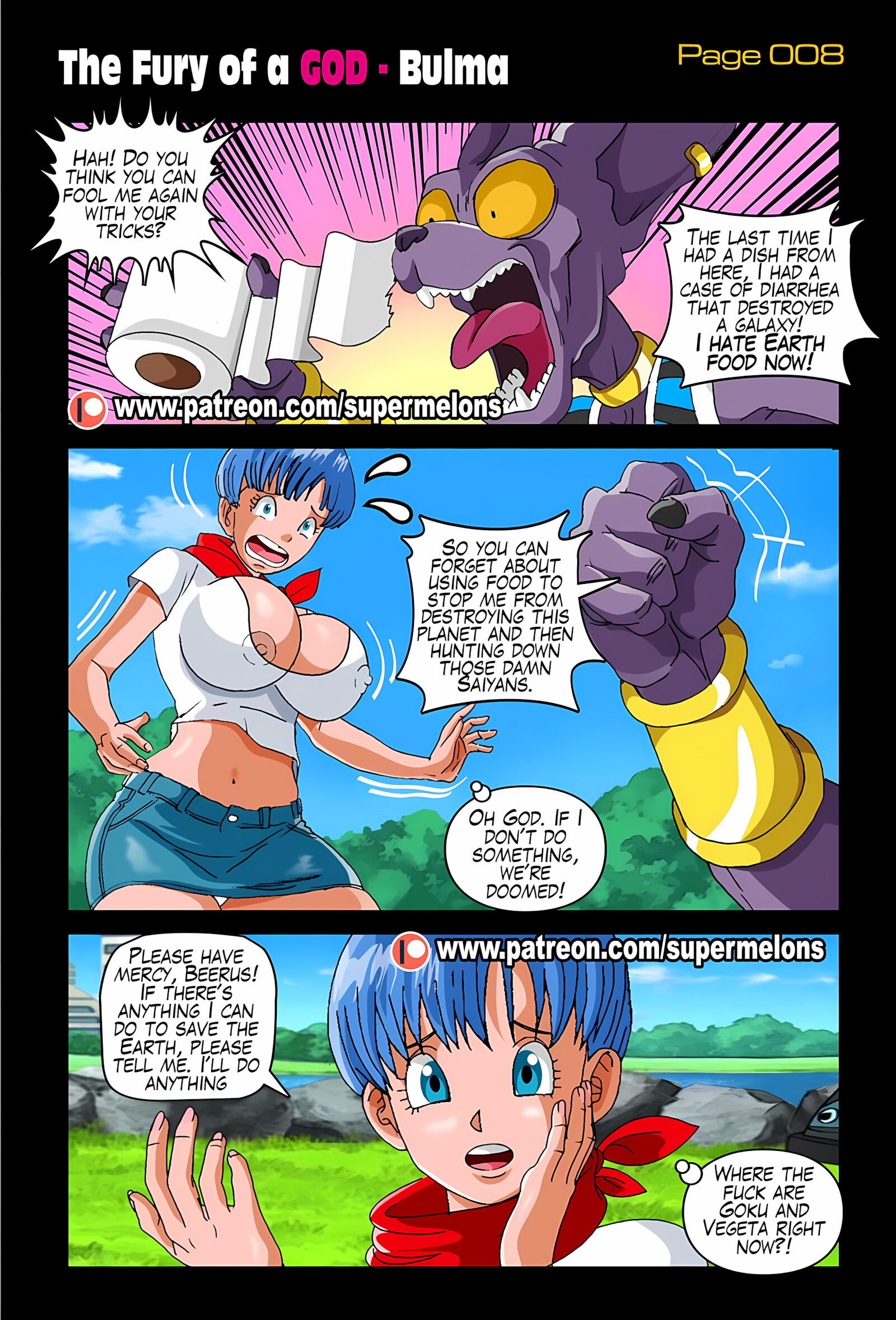 The Fury Of A God [Super Melons], The Fury Of A God, page 12 of 62