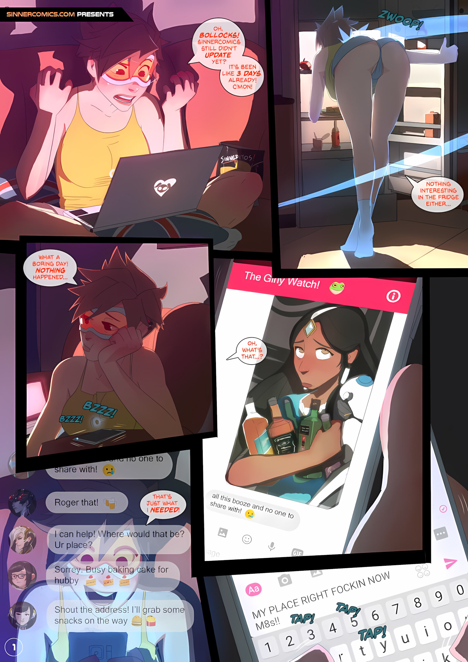 The Girly Watch [SillyGirl], The Girly Watch 1, page 2 of 14
