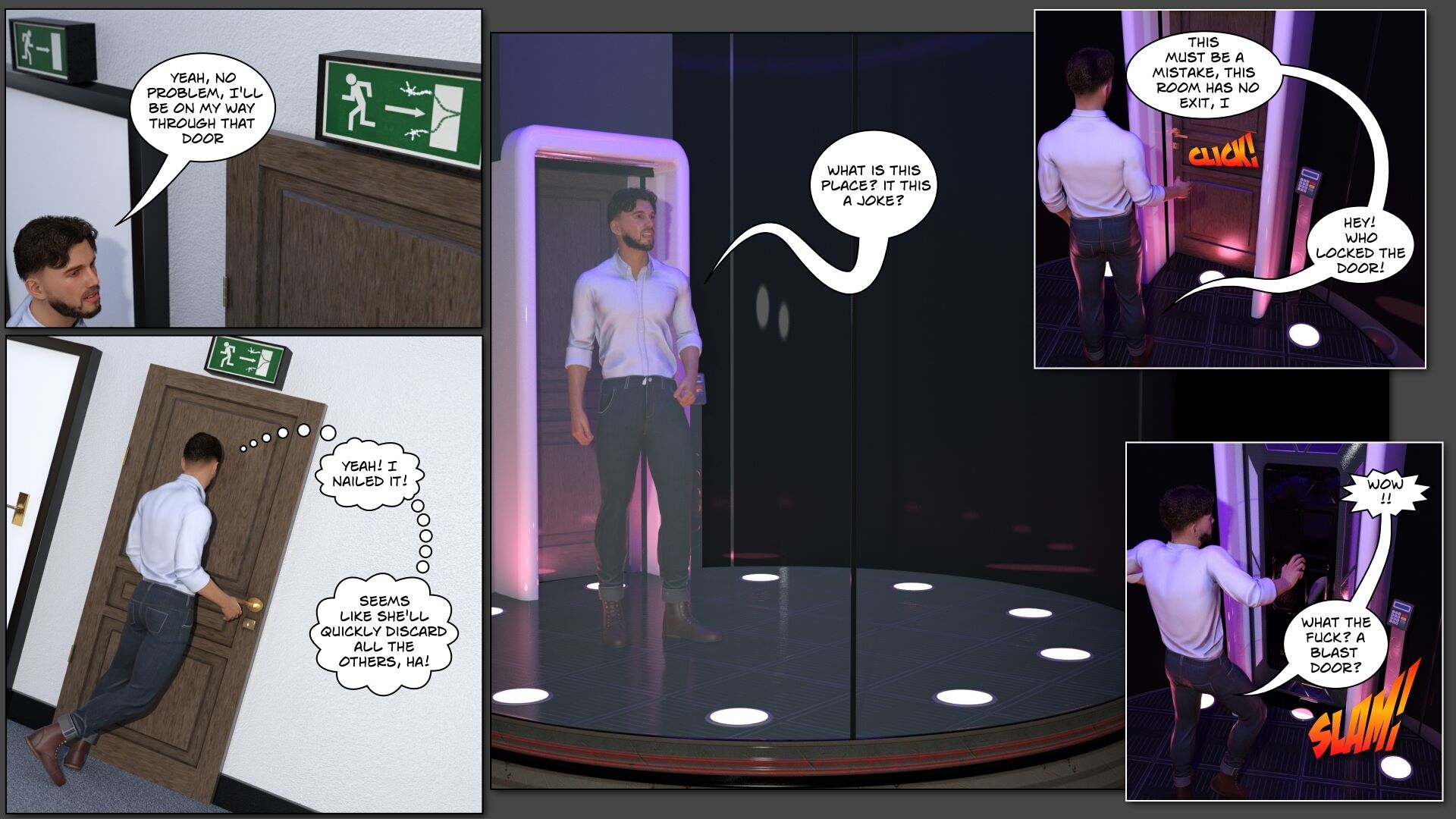 Autocloset [VipCaptions], 2. The New Secretary, page 3 of 37