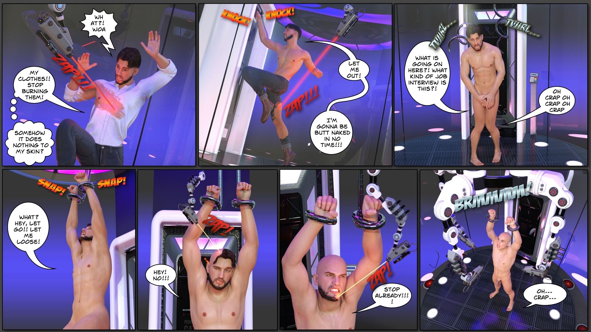 Autocloset [VipCaptions], 2. The New Secretary, page 5 of 37