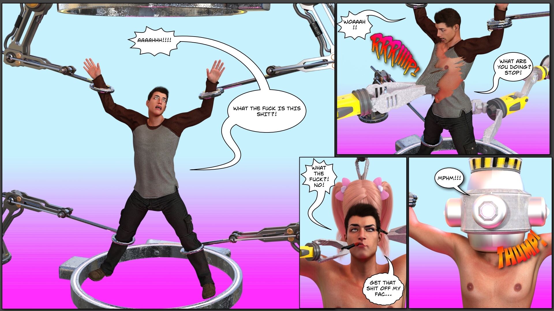 Autocloset [VipCaptions], 1. The Shopping Mall, page 3 of 19
