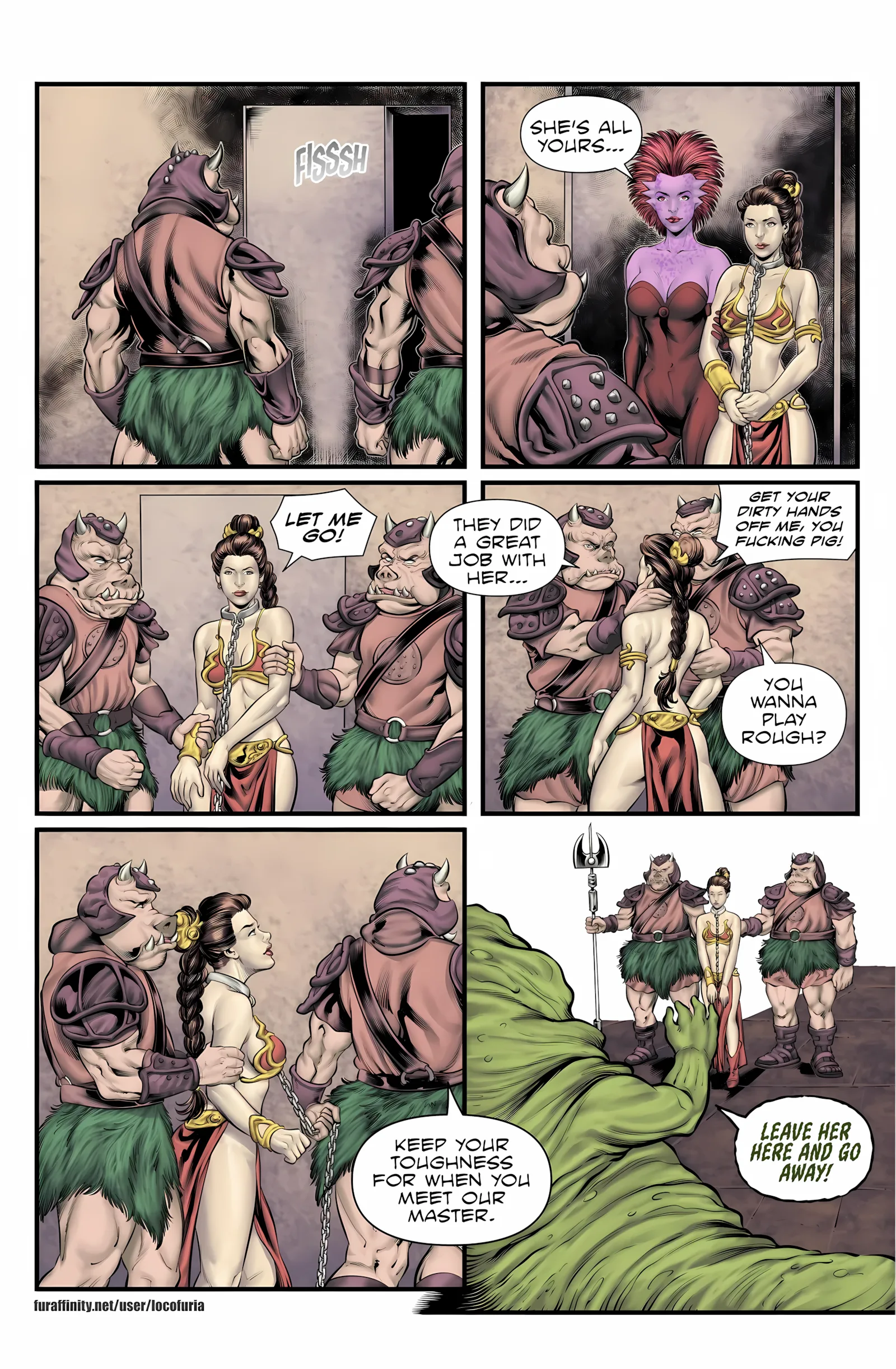 The Hutt’s slaves [Locofuria], The Hutt's slaves, page 13 of 29