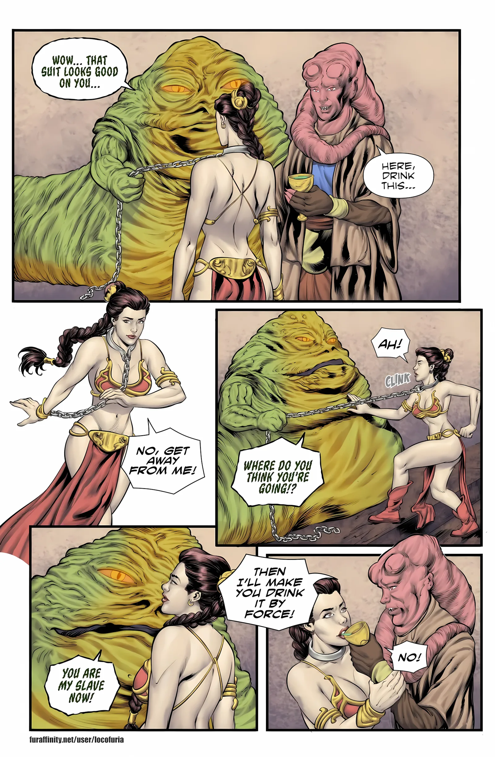The Hutt’s slaves [Locofuria], The Hutt's slaves, page 14 of 29