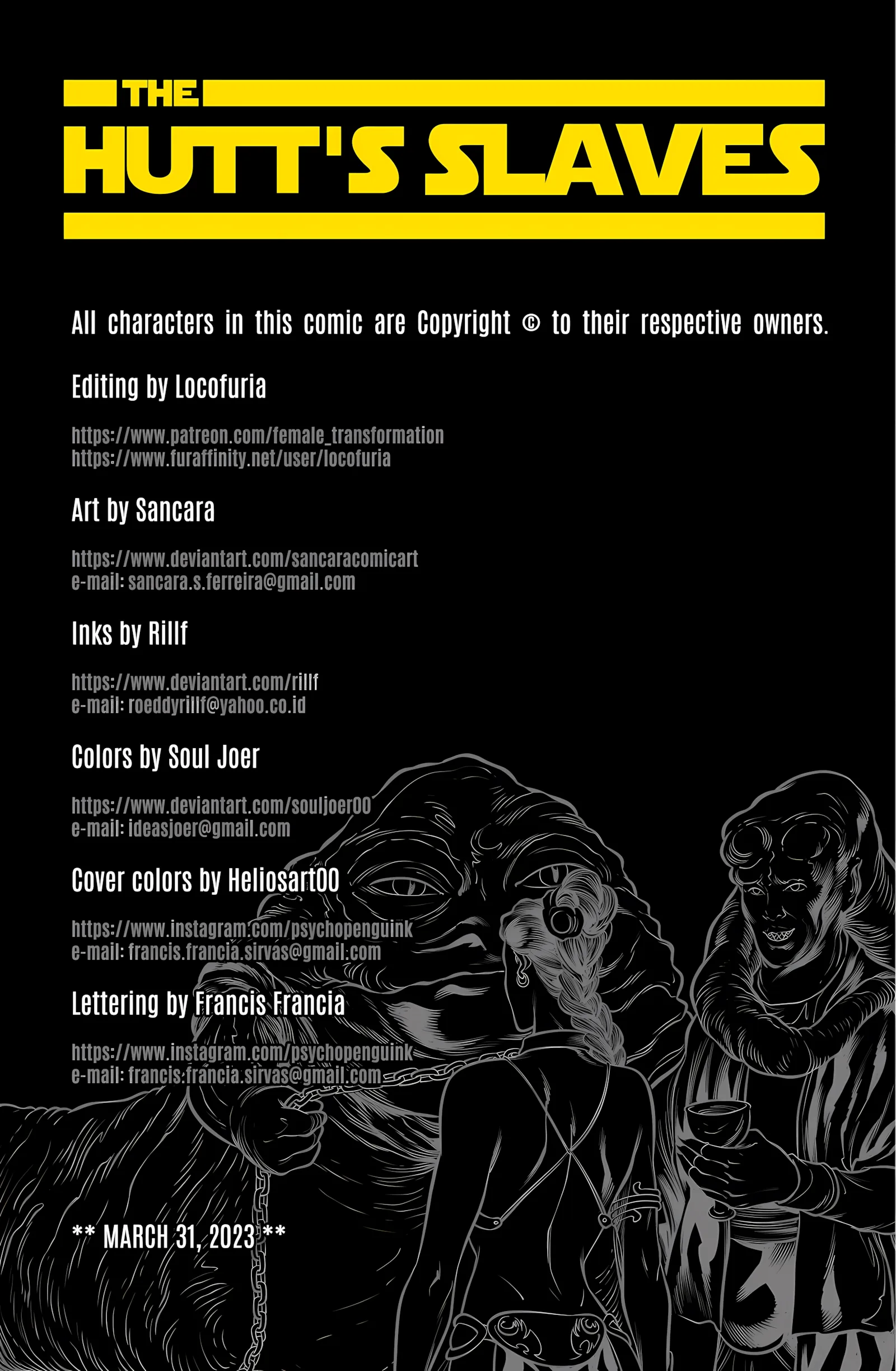 The Hutt’s slaves [Locofuria], The Hutt's slaves, page 3 of 29