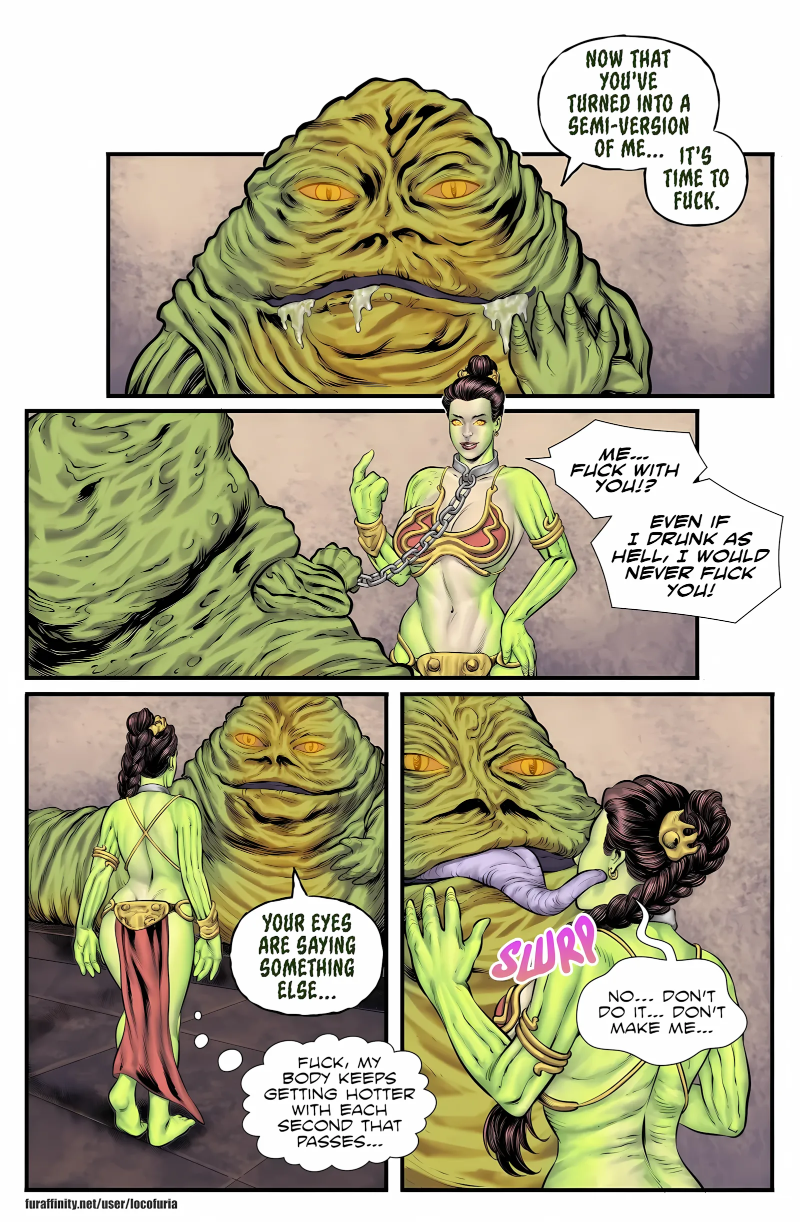 The Hutt’s slaves [Locofuria], The Hutt's slaves, page 22 of 29