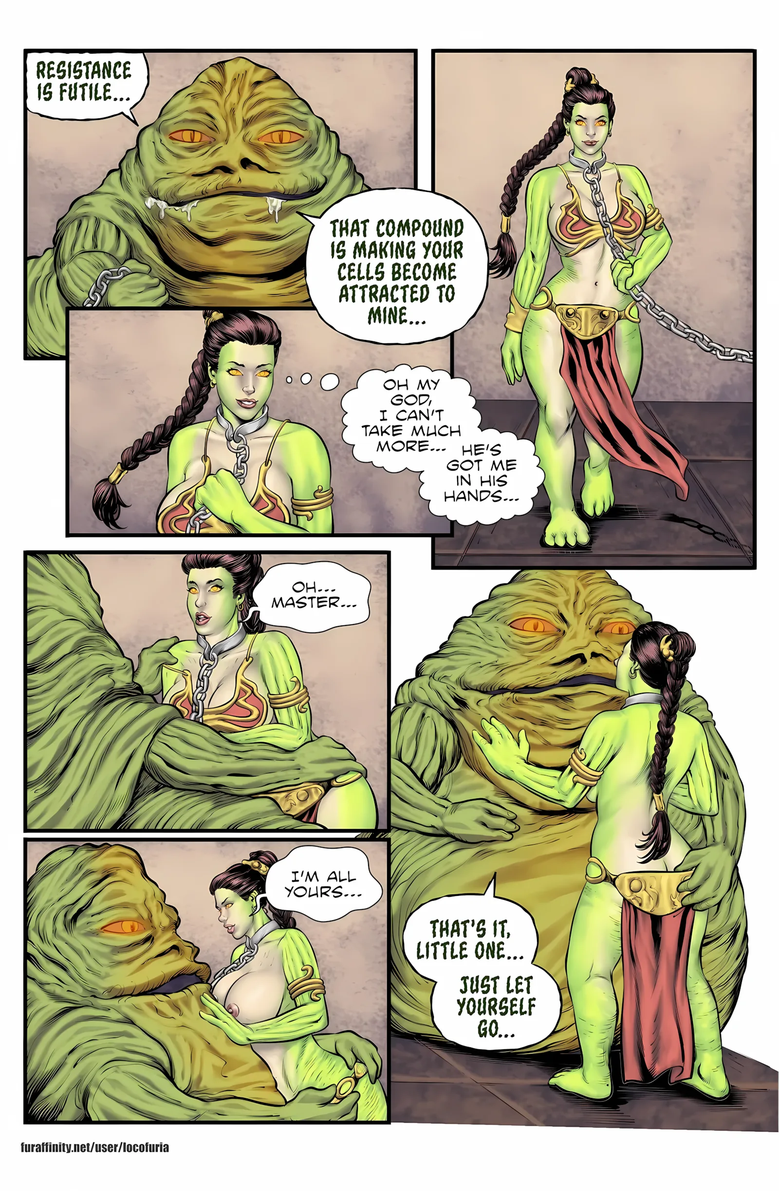 The Hutt’s slaves [Locofuria], The Hutt's slaves, page 23 of 29