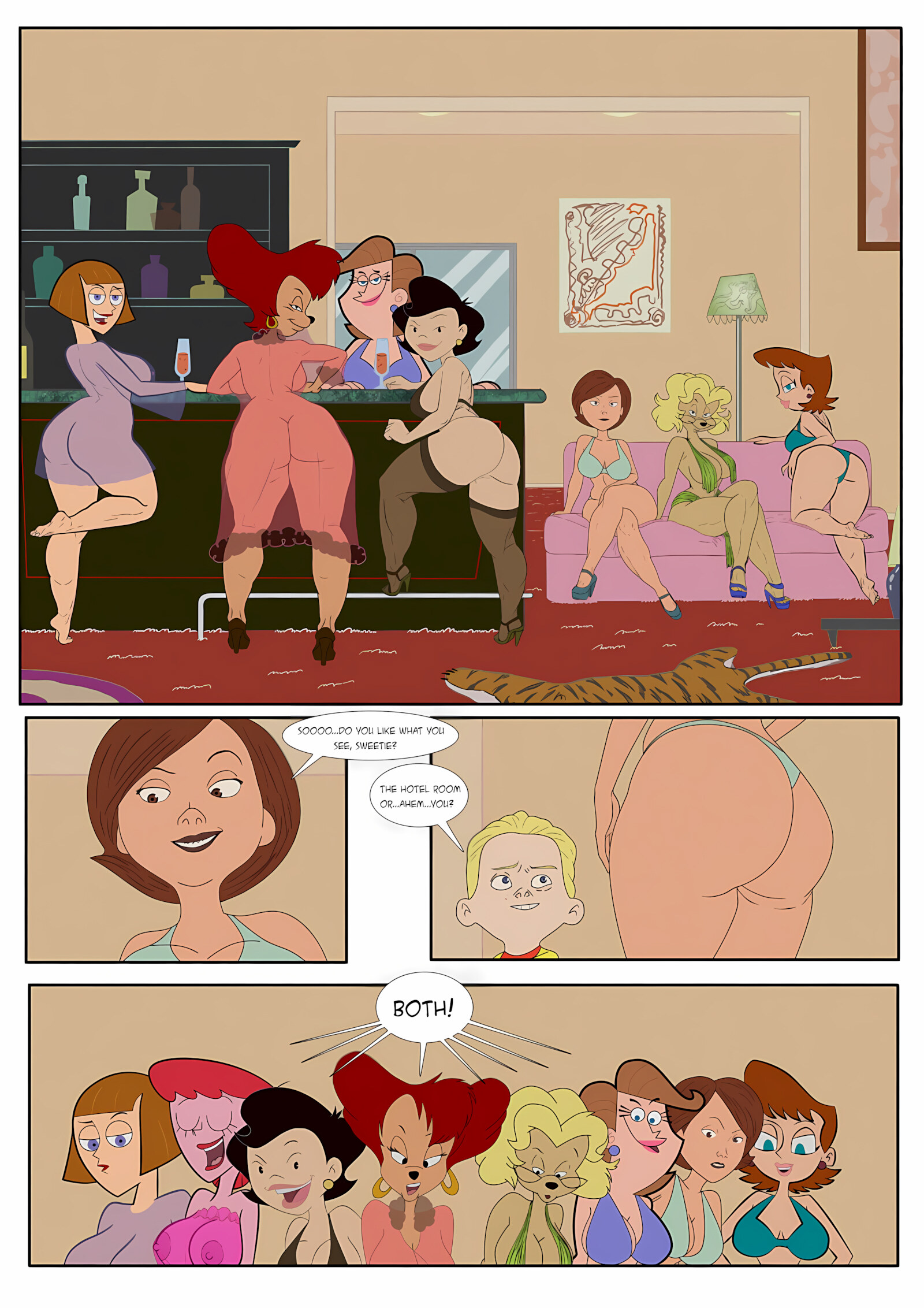 The Maximum Orgy Of MILFs [Grigori], The Maximum Orgy Of MILFs, page 12 of 26