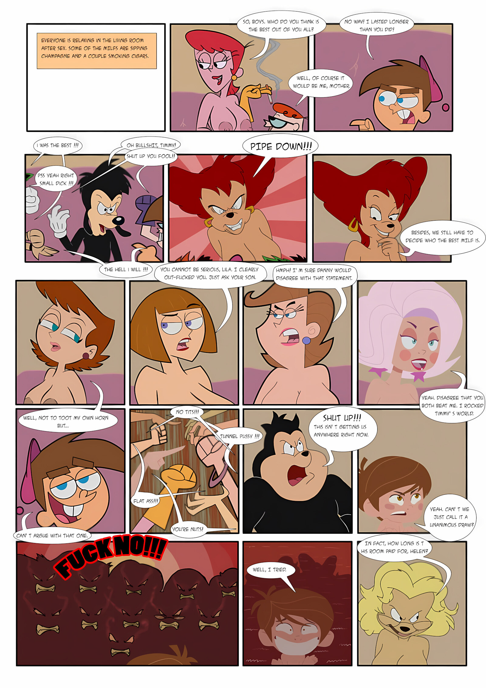 The Maximum Orgy Of MILFs [Grigori], The Maximum Orgy Of MILFs, page 25 of 26