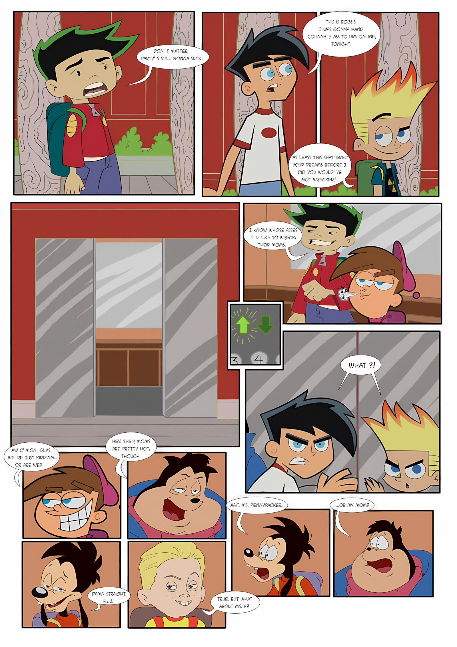 The Maximum Orgy Of MILFs [Grigori], The Maximum Orgy Of MILFs, page 8 of 26