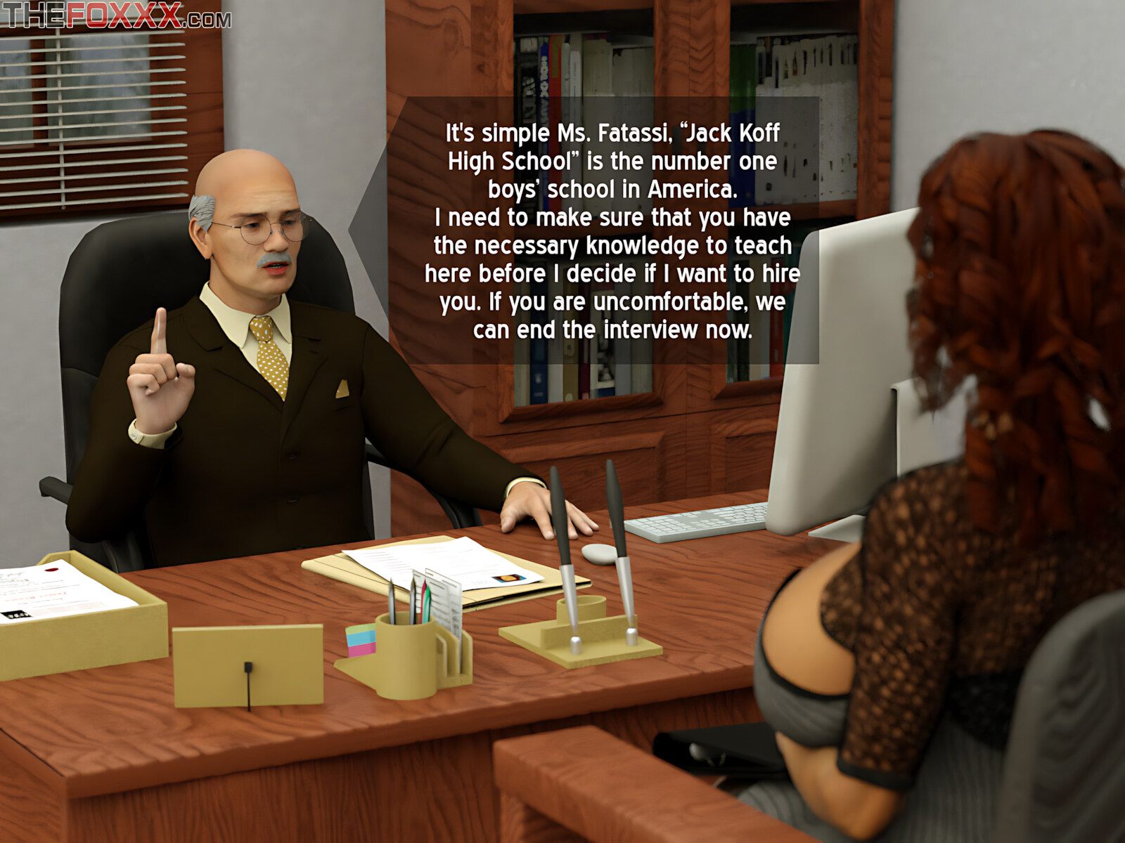 Azalea’s Job Interview [The Foxxx], Azalea's Job Interview, page 11 of 29